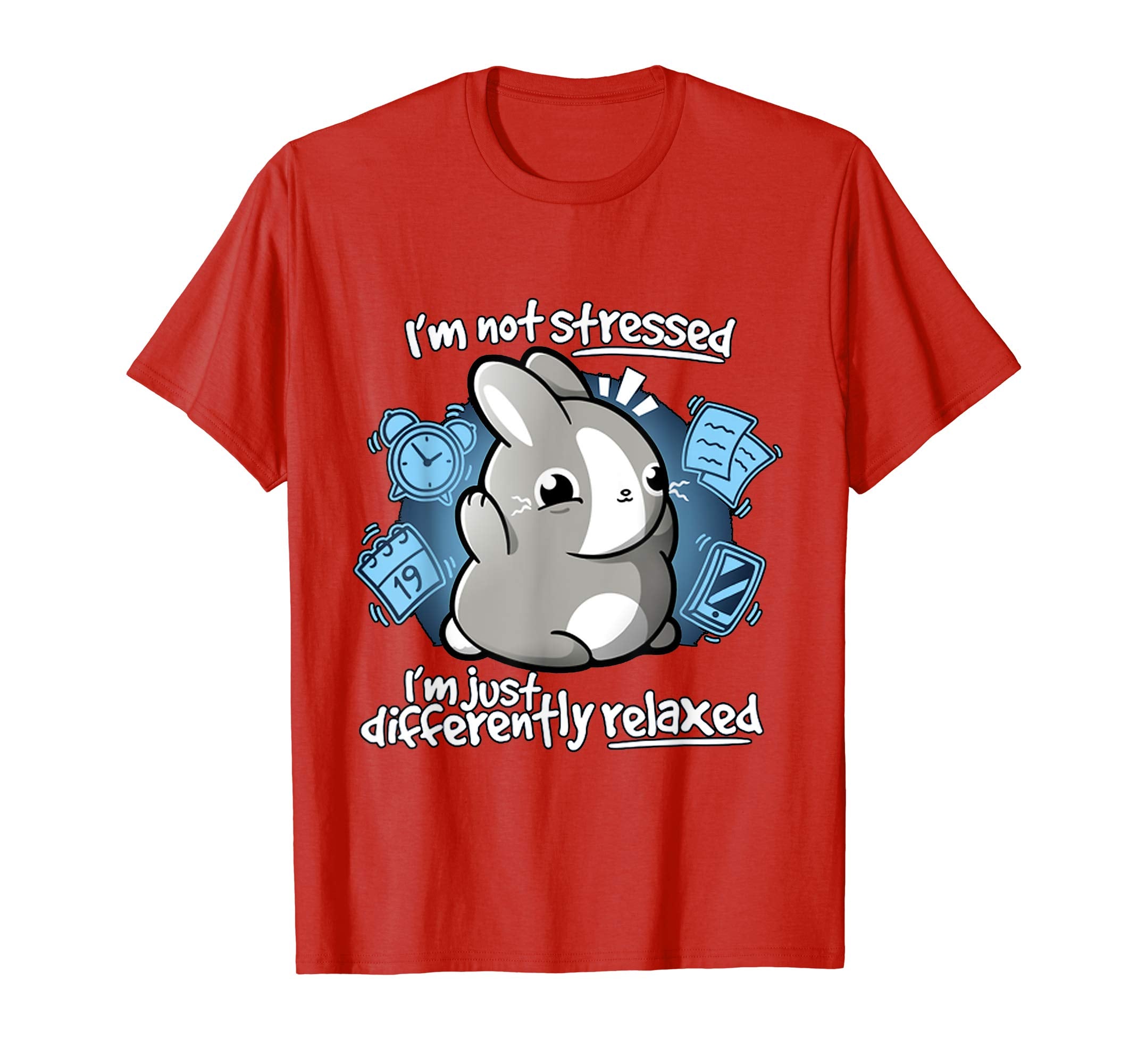 Cute Bunny Not Stress Just Relax Funny Easter Shirt Gift