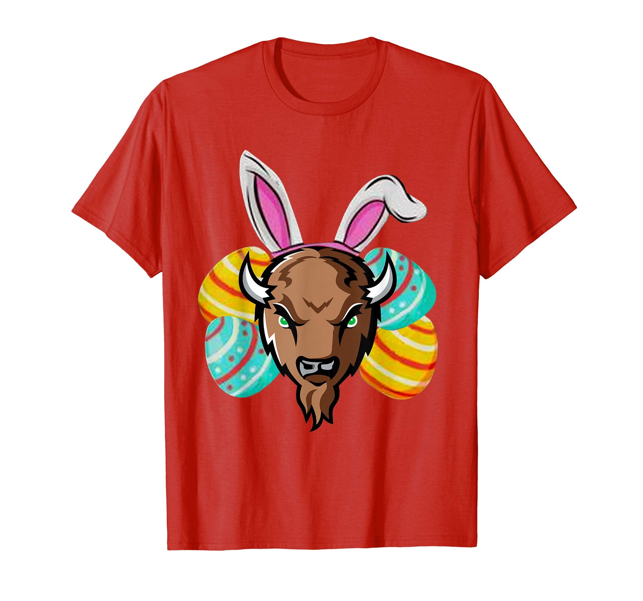 Buffalo Easter Bunny Lover T-Shirt Funny Costume Gift Tee