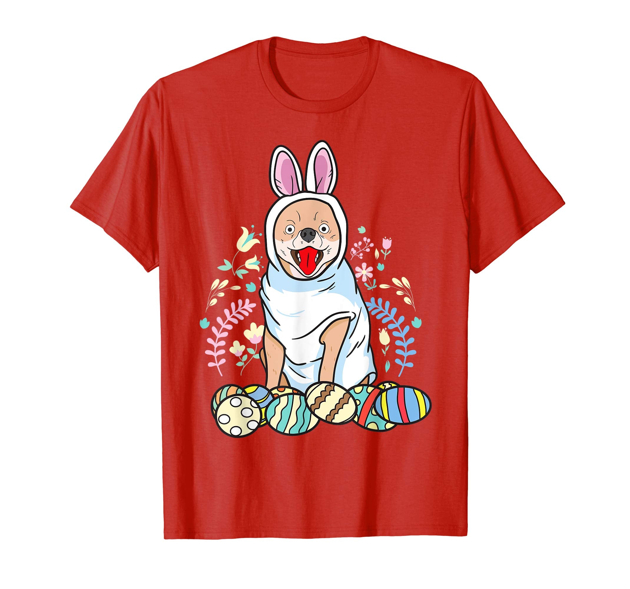 Chihuahua Shirt Bunny Easter Shirt Cool Dog T-Shirt