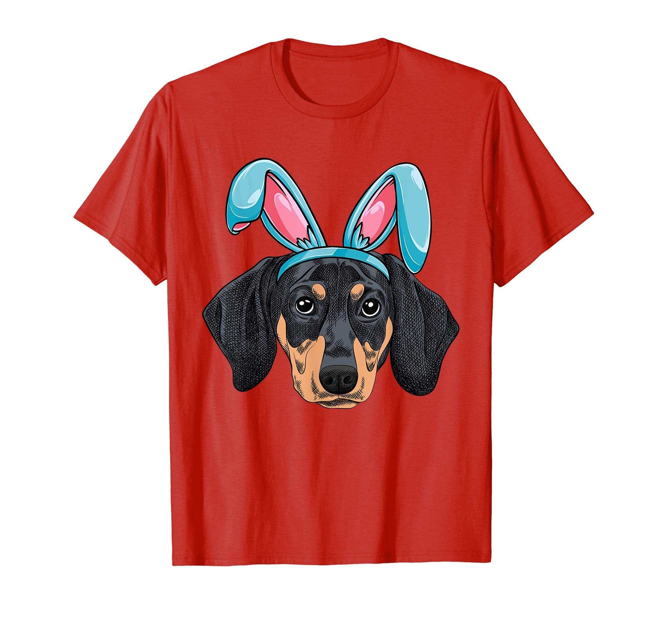 Easter Bunny Dachshund Funny T shirt
