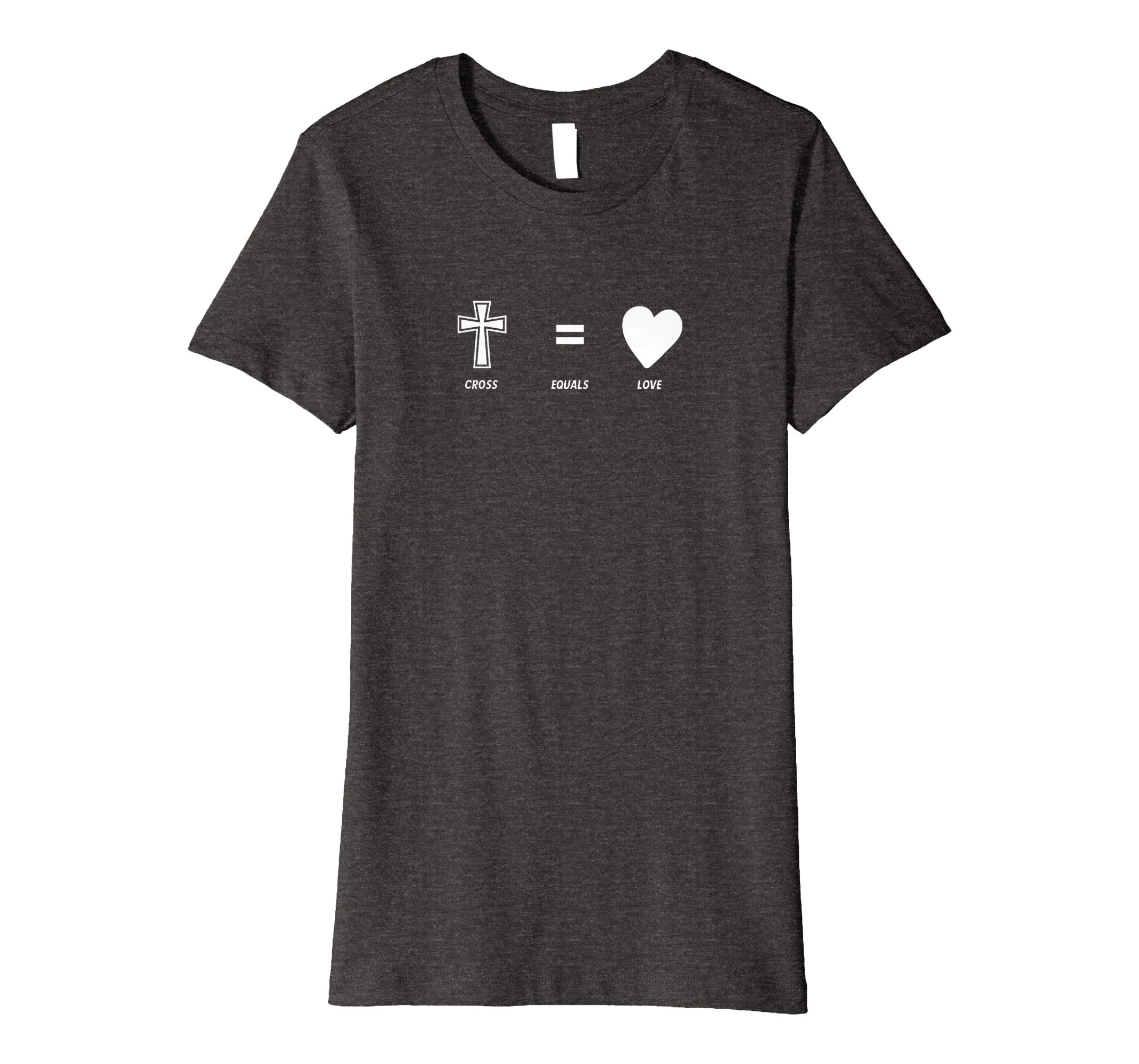 Cross Equals Love Inspiring Easter Christian Gift Shirt