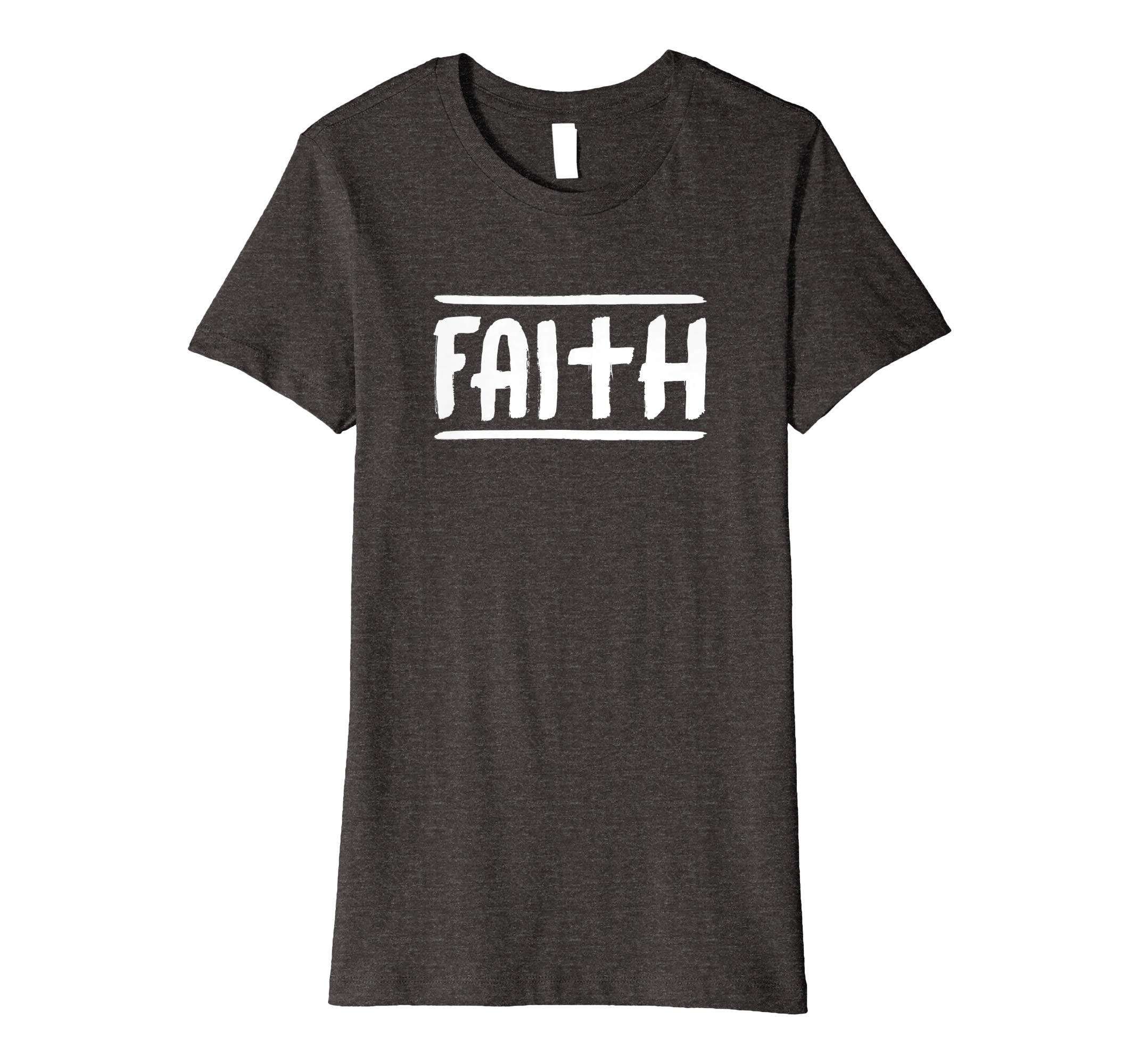 Faith Christian Cross Christian Easter Bible Gift T-Shirt