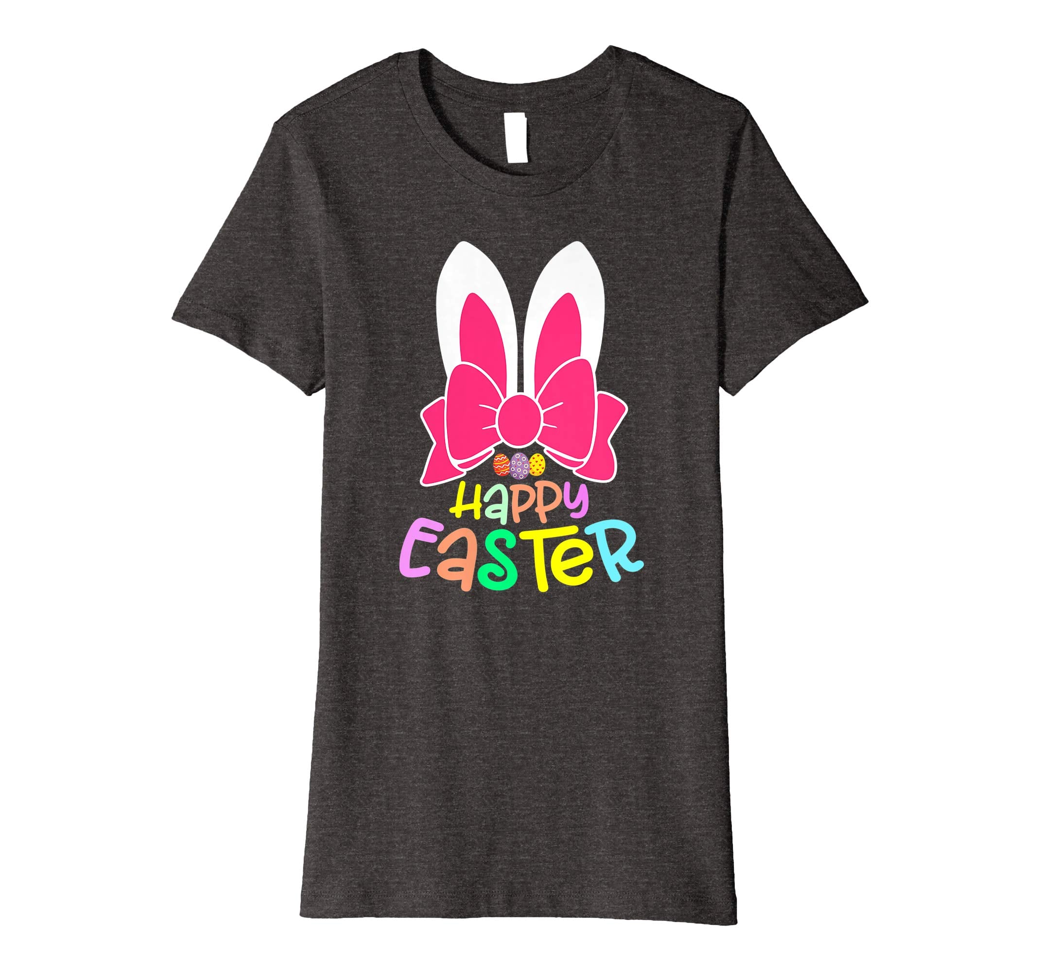 Bunny Ears Eggs Happy Easter Kids Boys Girls T Shirt Gift
