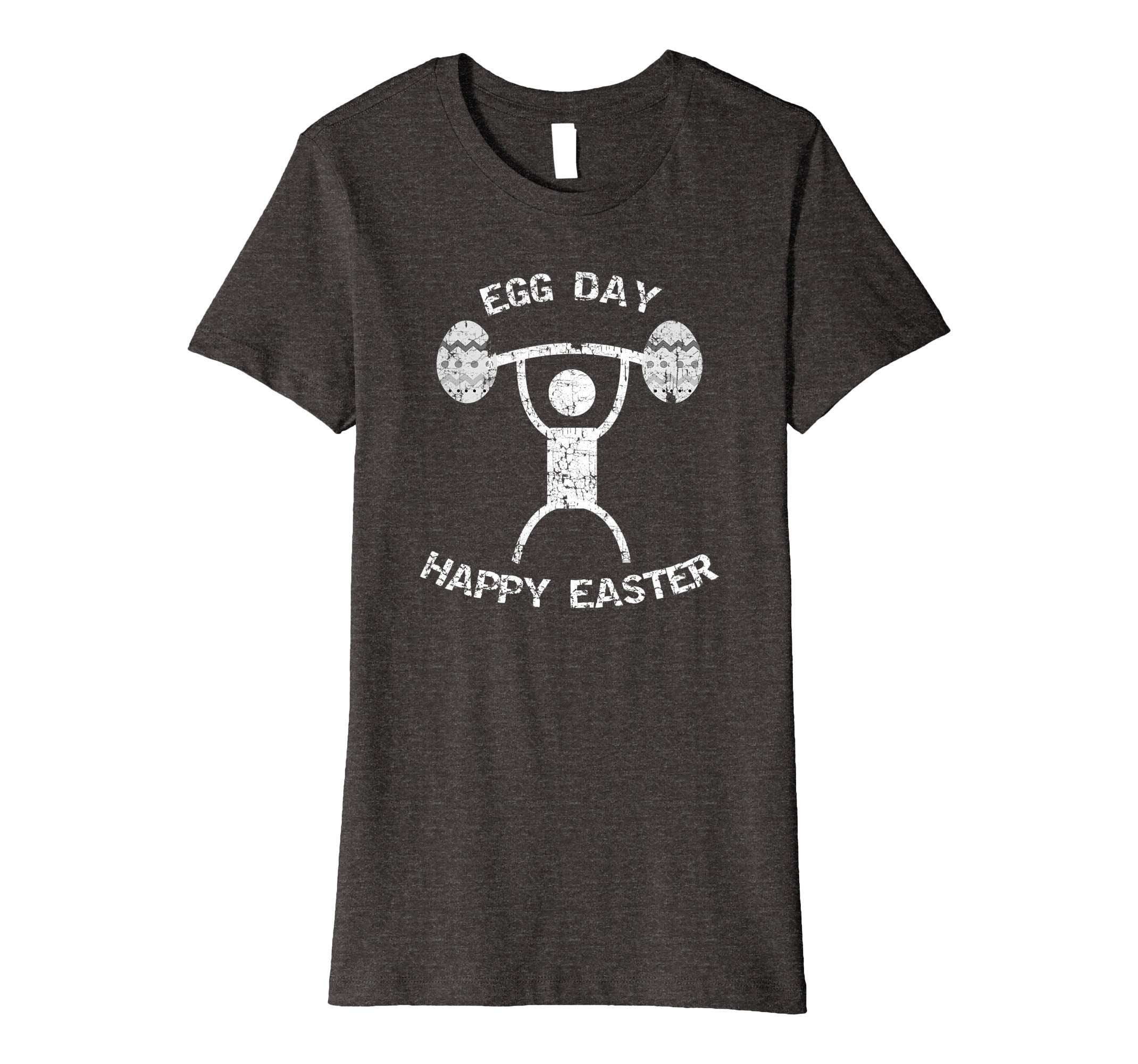 Egg Day Happy Easter Weight Lifting Bodybuilder T-Shirt