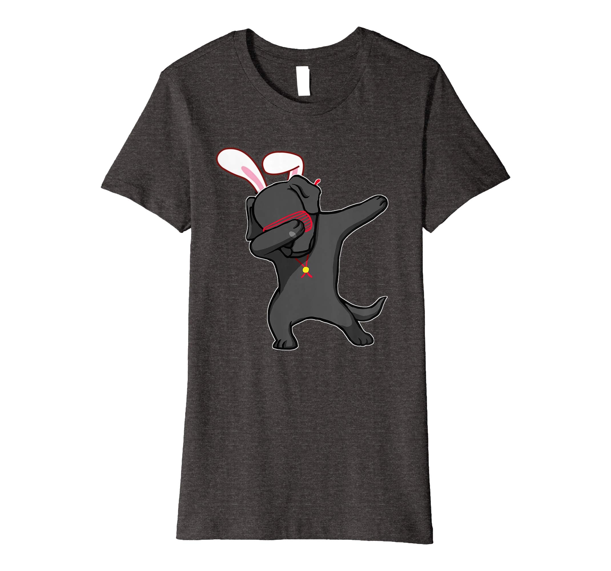 Easter Bunny Dabbing Labrador Dog Tshirt Rabbit Ears Gift
