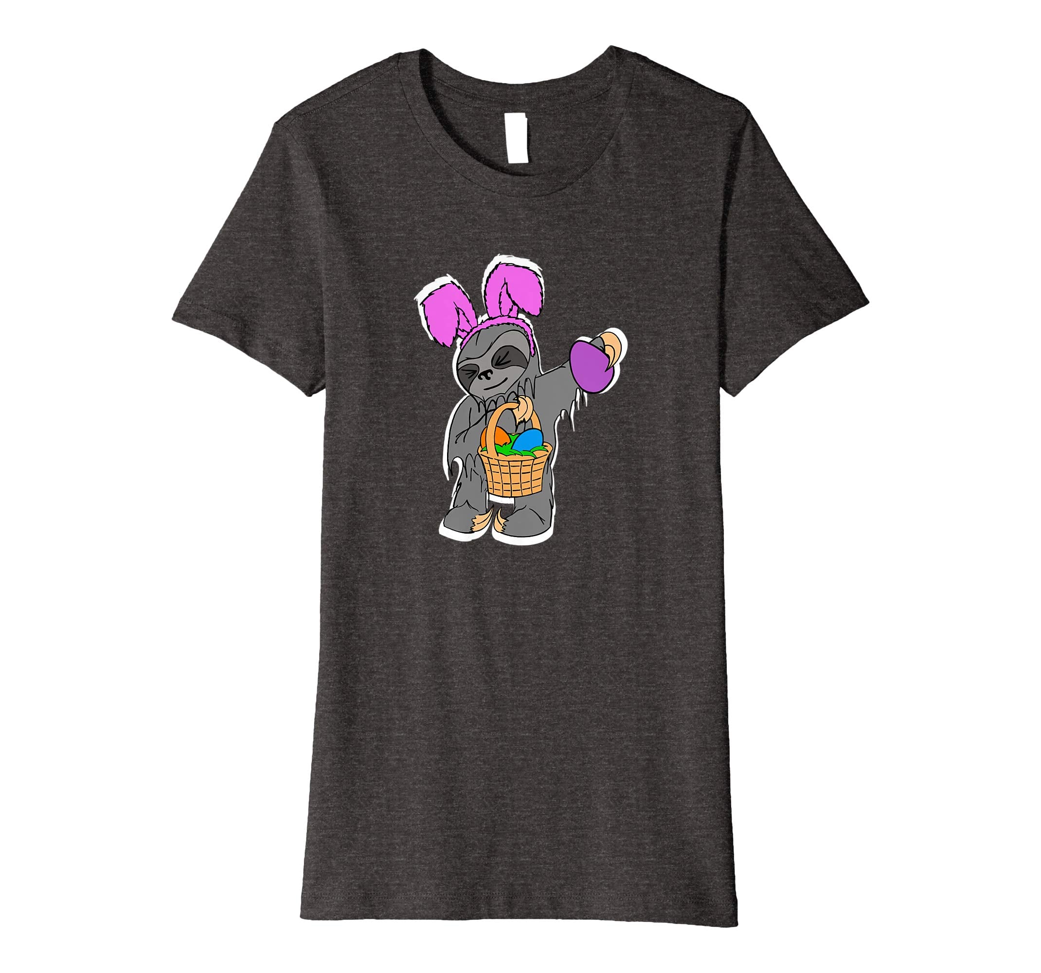 Funny Sloth Shirt Cute Easter Basket Gift Idea