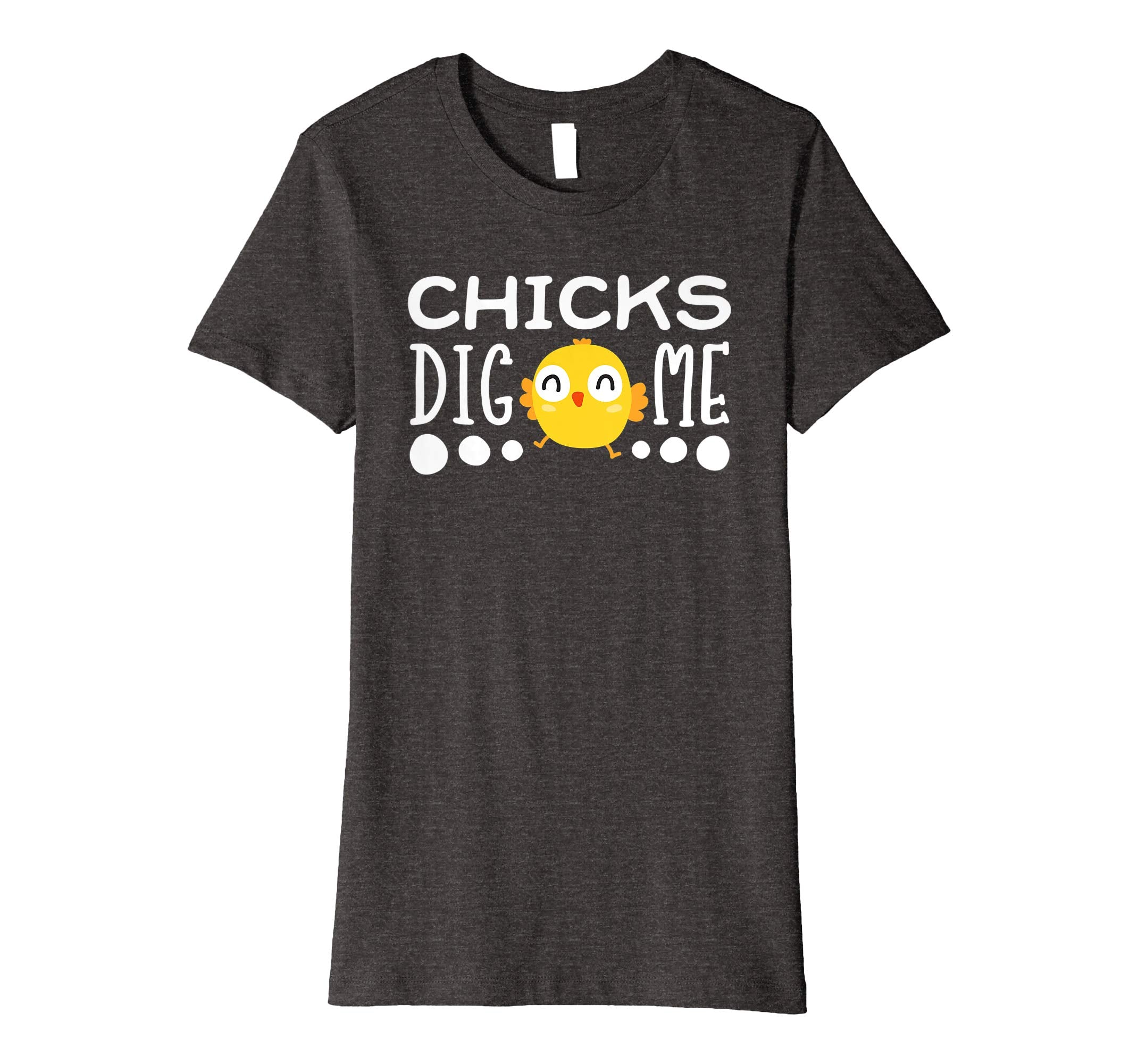 Chicks Dig Me Egg Hunt Happy Easter Kids Boys Girls T Shirt