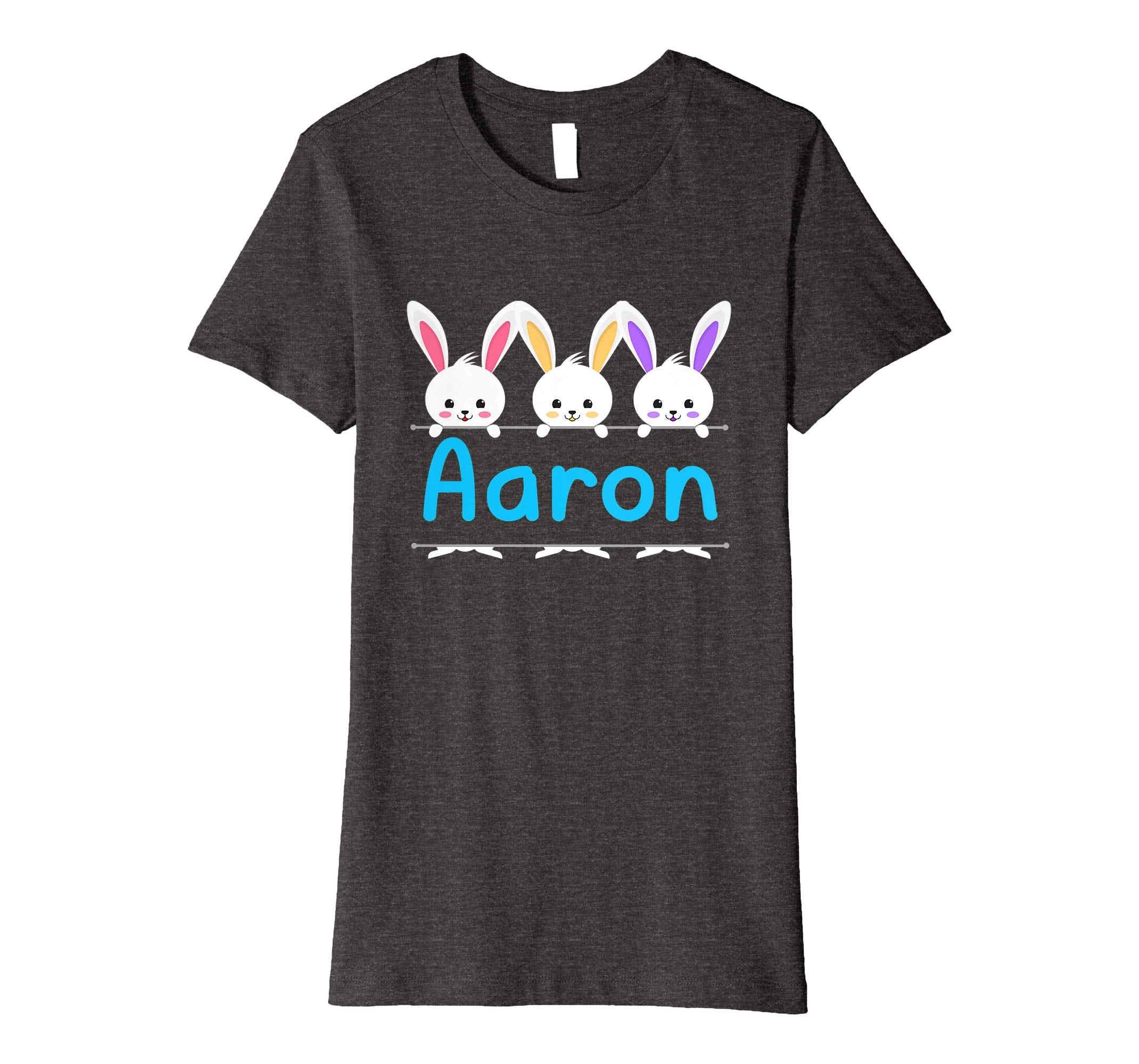Easter day t-shirt super cute 3 Aaron Rabbits