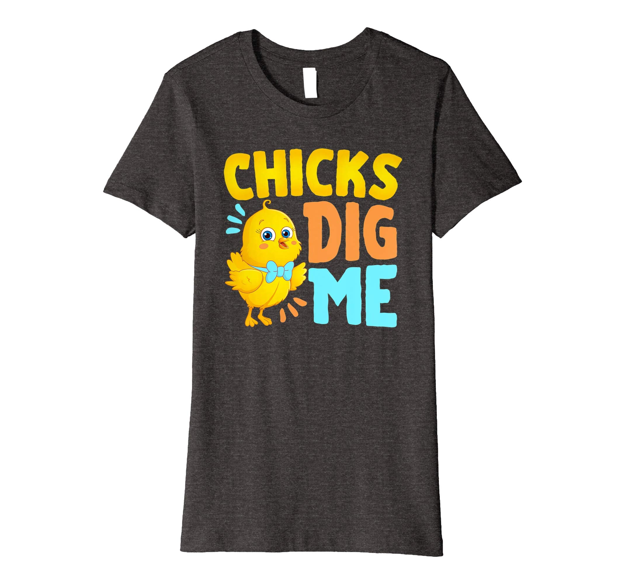 Chicks Dig Me Egg Hunt Happy Easter Kids Boys Girls T Shirt
