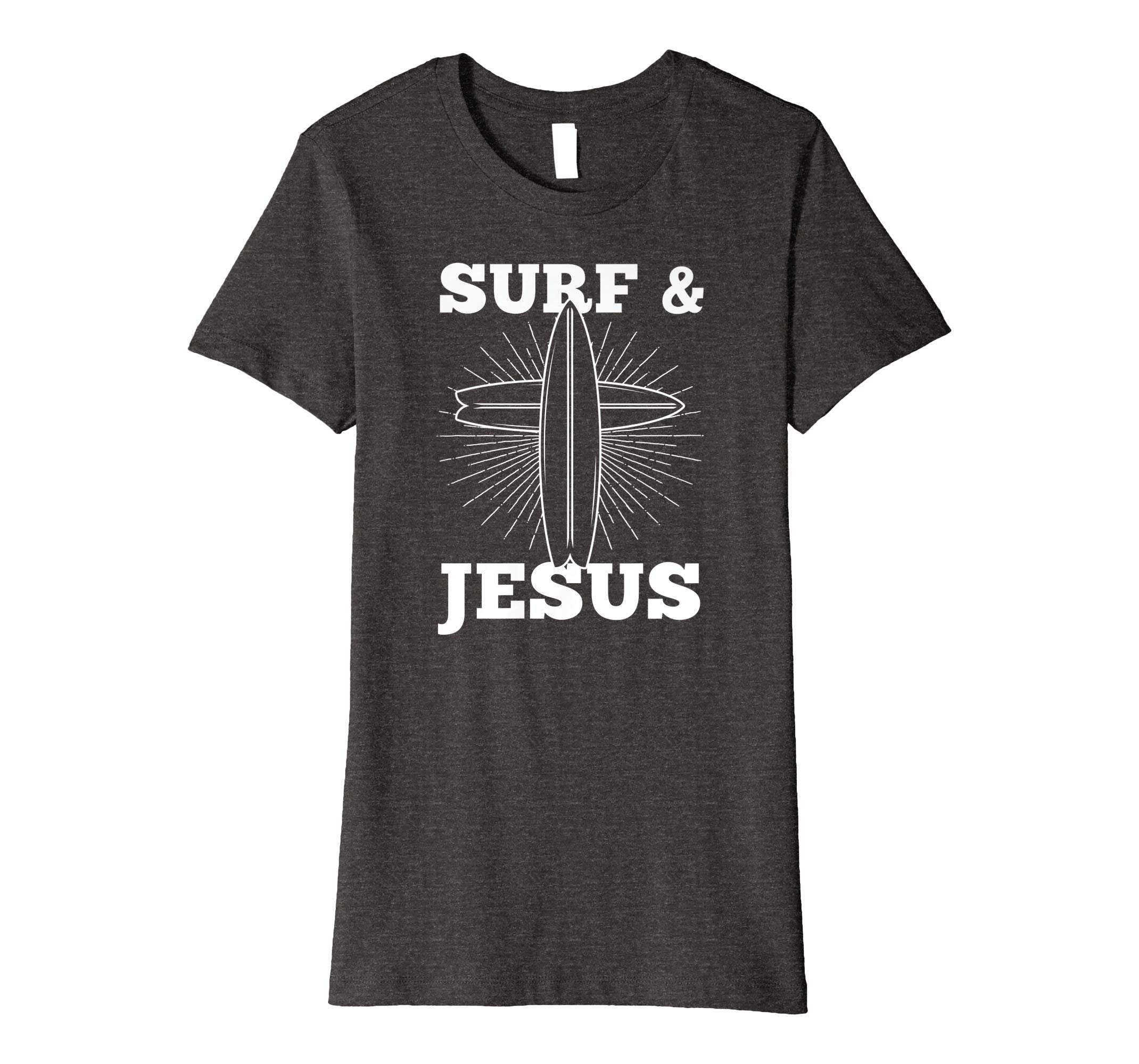 Surf And Jesus Christian Easter Bible Verse Gift T-Shirt