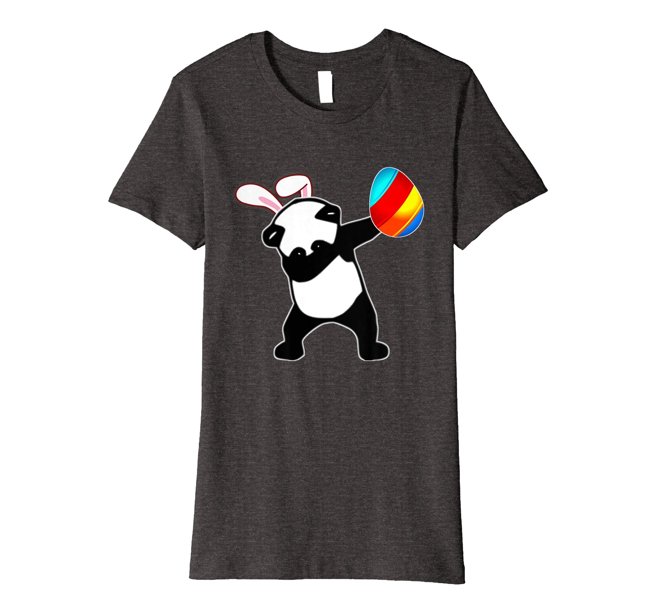 Easter Bunny Dabbing Panda Bear Tshirt Egg Ears Gift