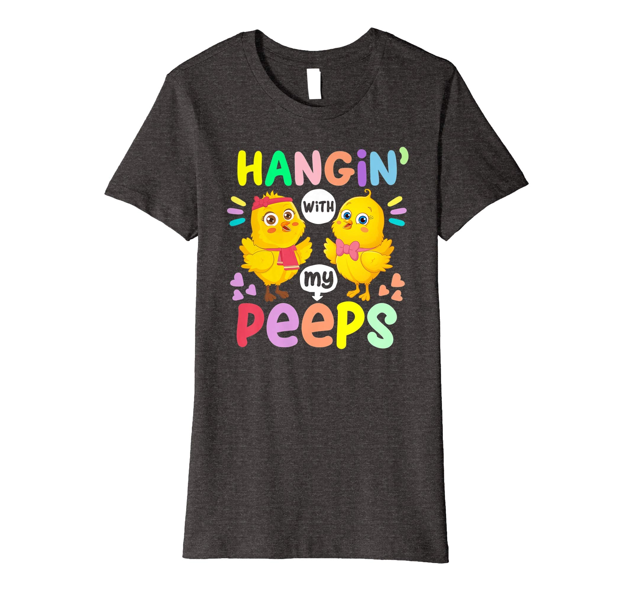 Hanging With My Peeps Happy Easter Kids Boys Girls T Shirt