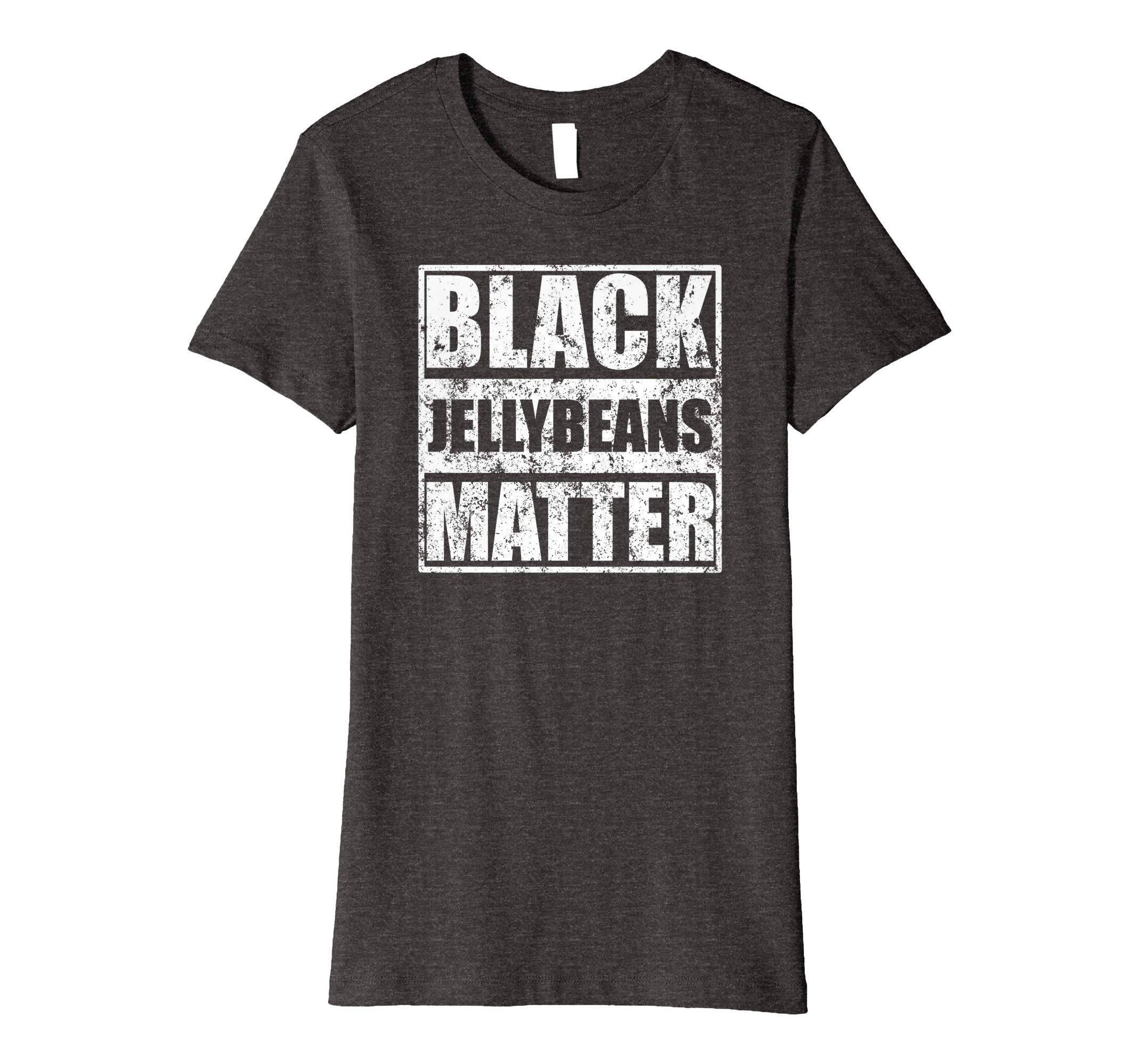 Womens Funny Easter Shirt Cute Gift Mom Black Jelly Beans Matter