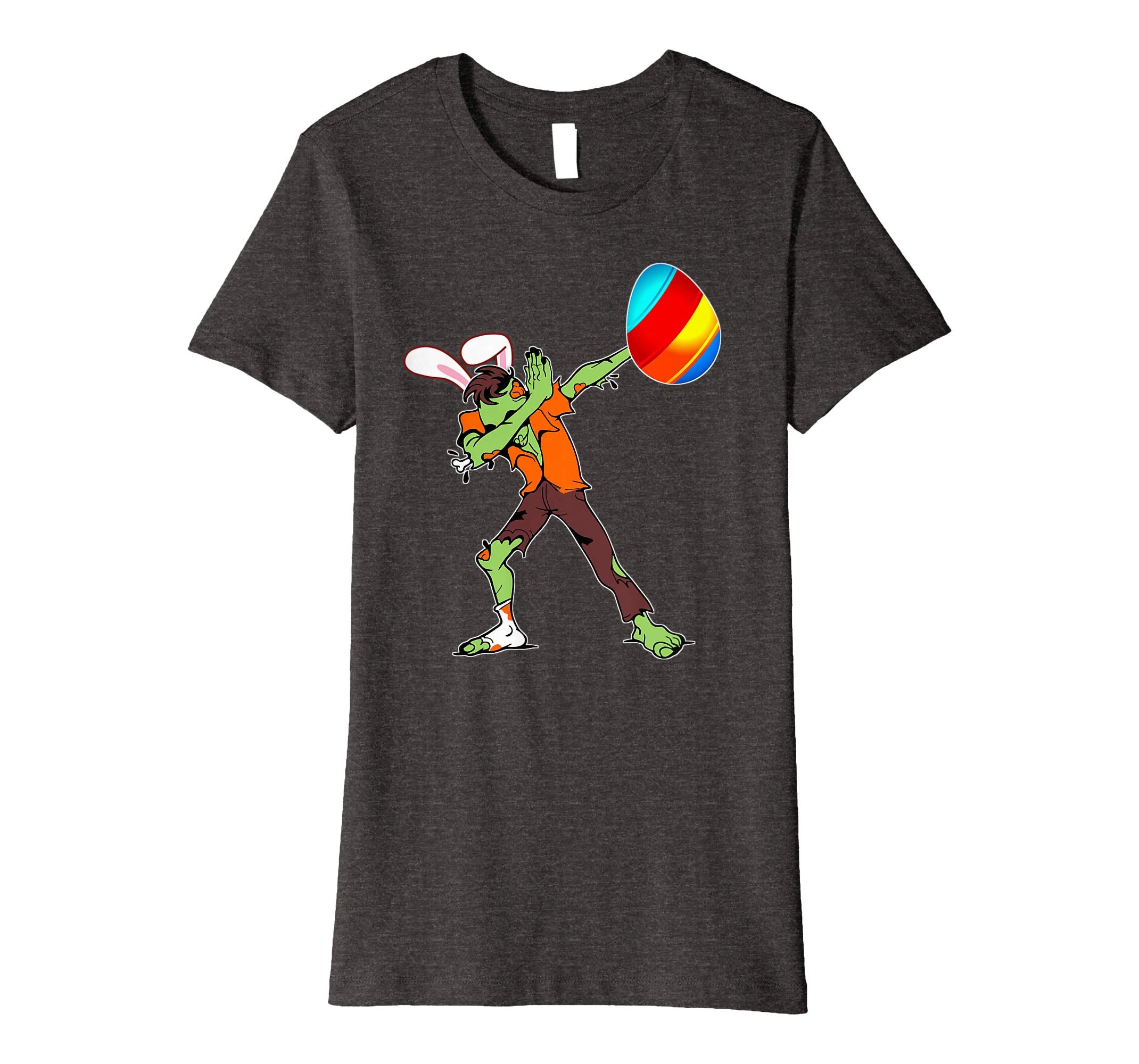 Easter Bunny Dabbing Zombie Tshirt Egg Ears Undead Gift