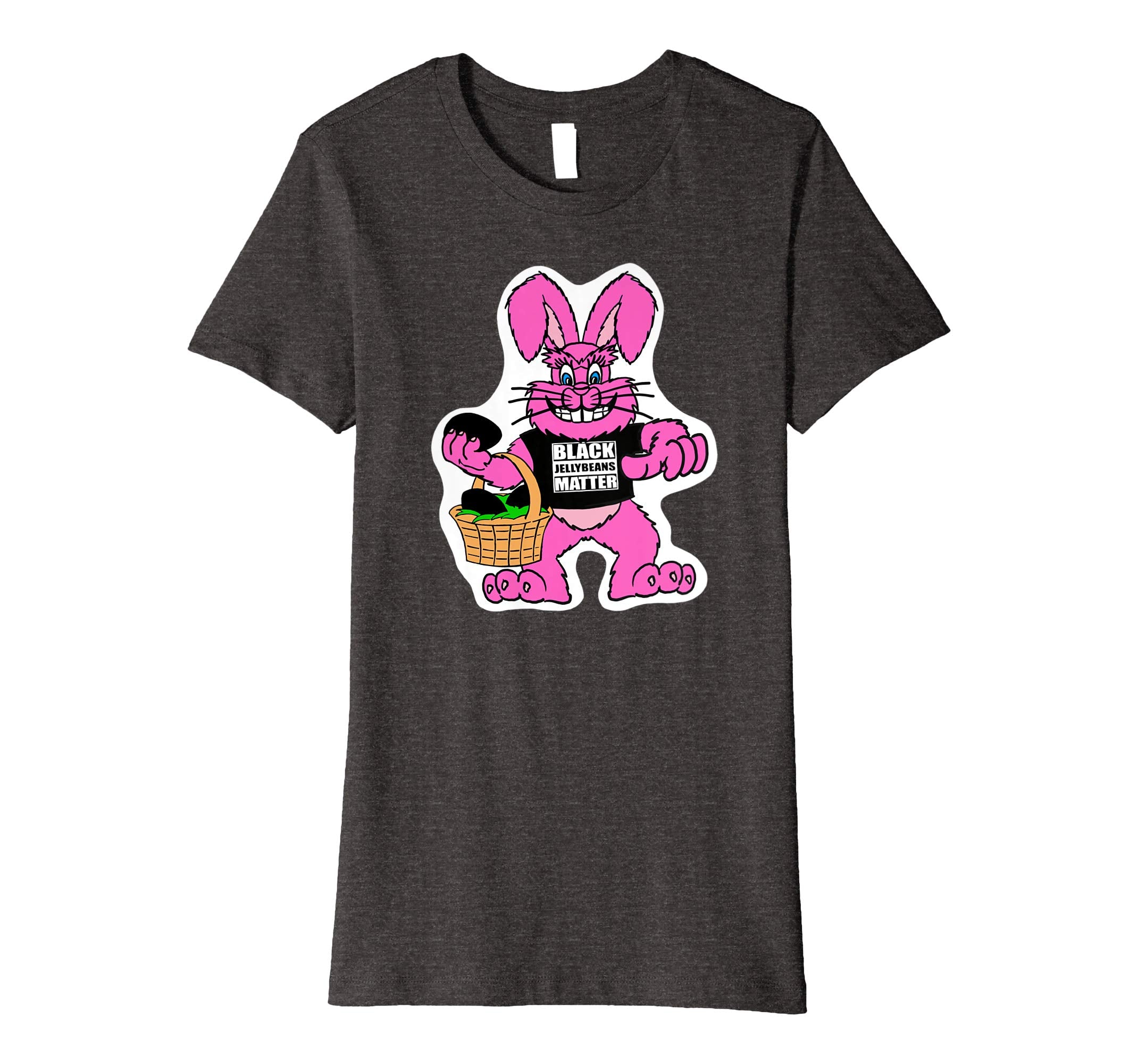 Womens Funny Easter Shirt Black Jelly Beans Matter Cute Gift