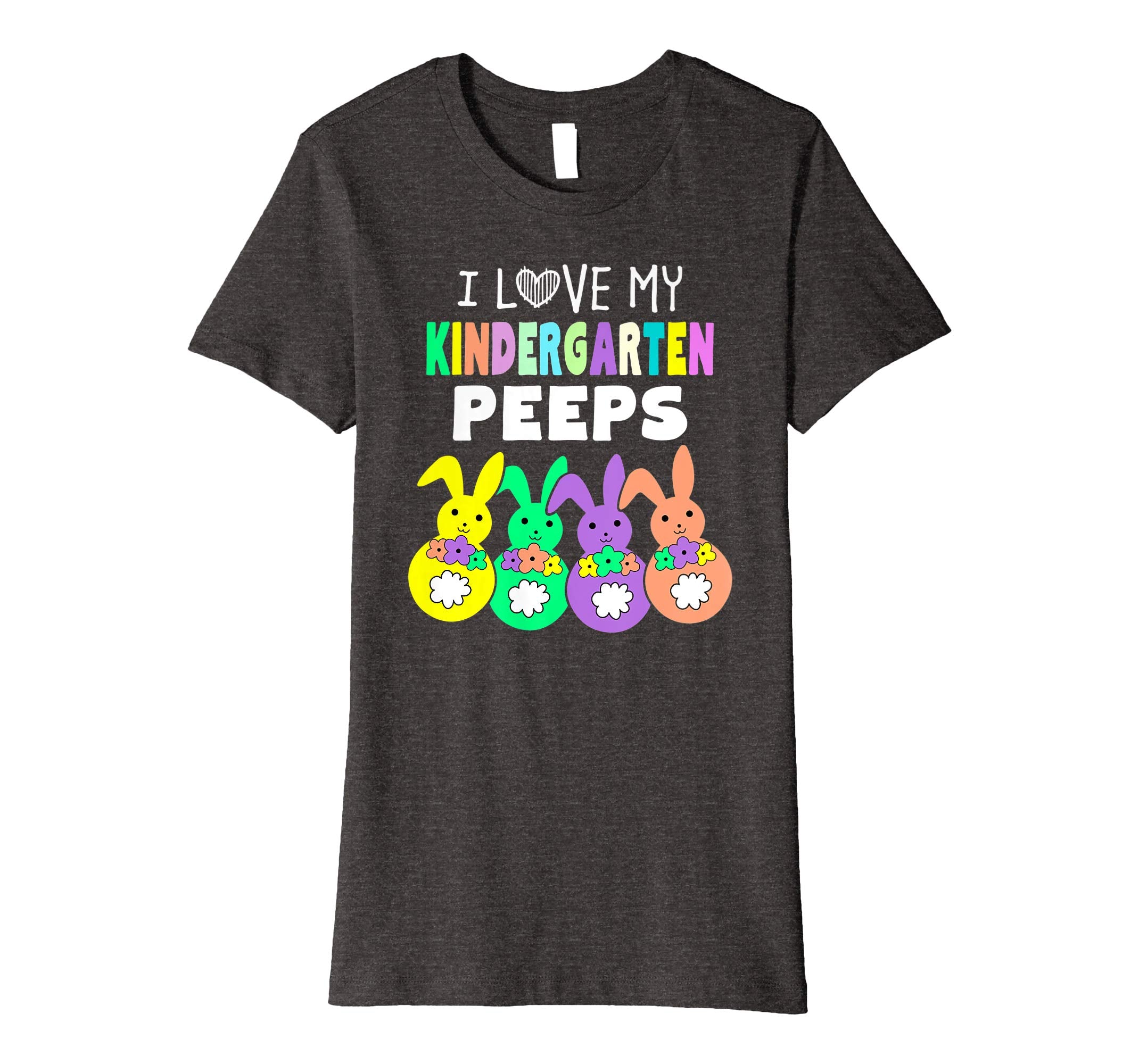 I Love My Kindergarten Peeps Happy Easter Teacher T Shirt