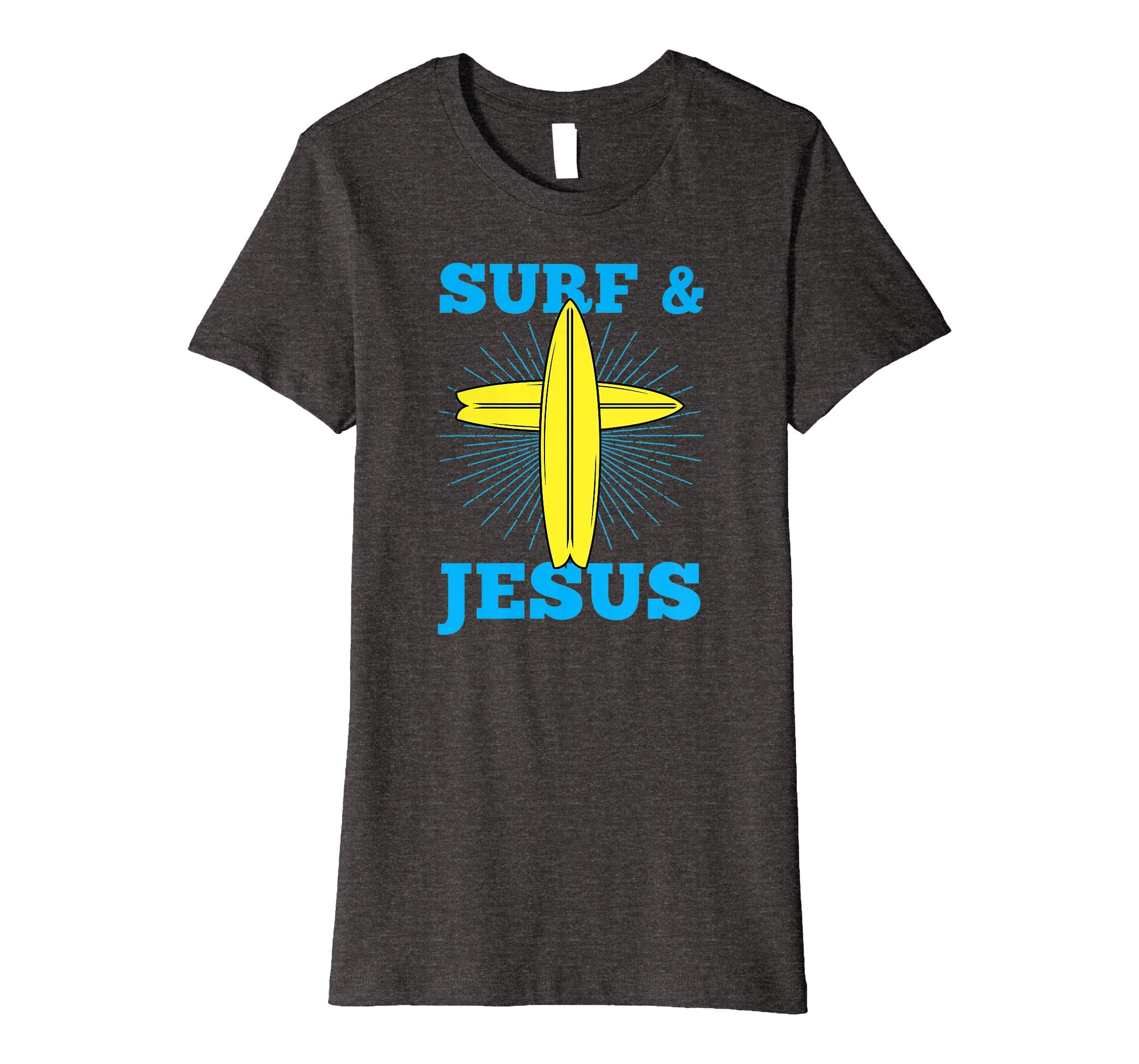 Surf And Jesus Christian Easter Bible Verse Gift T-Shirt