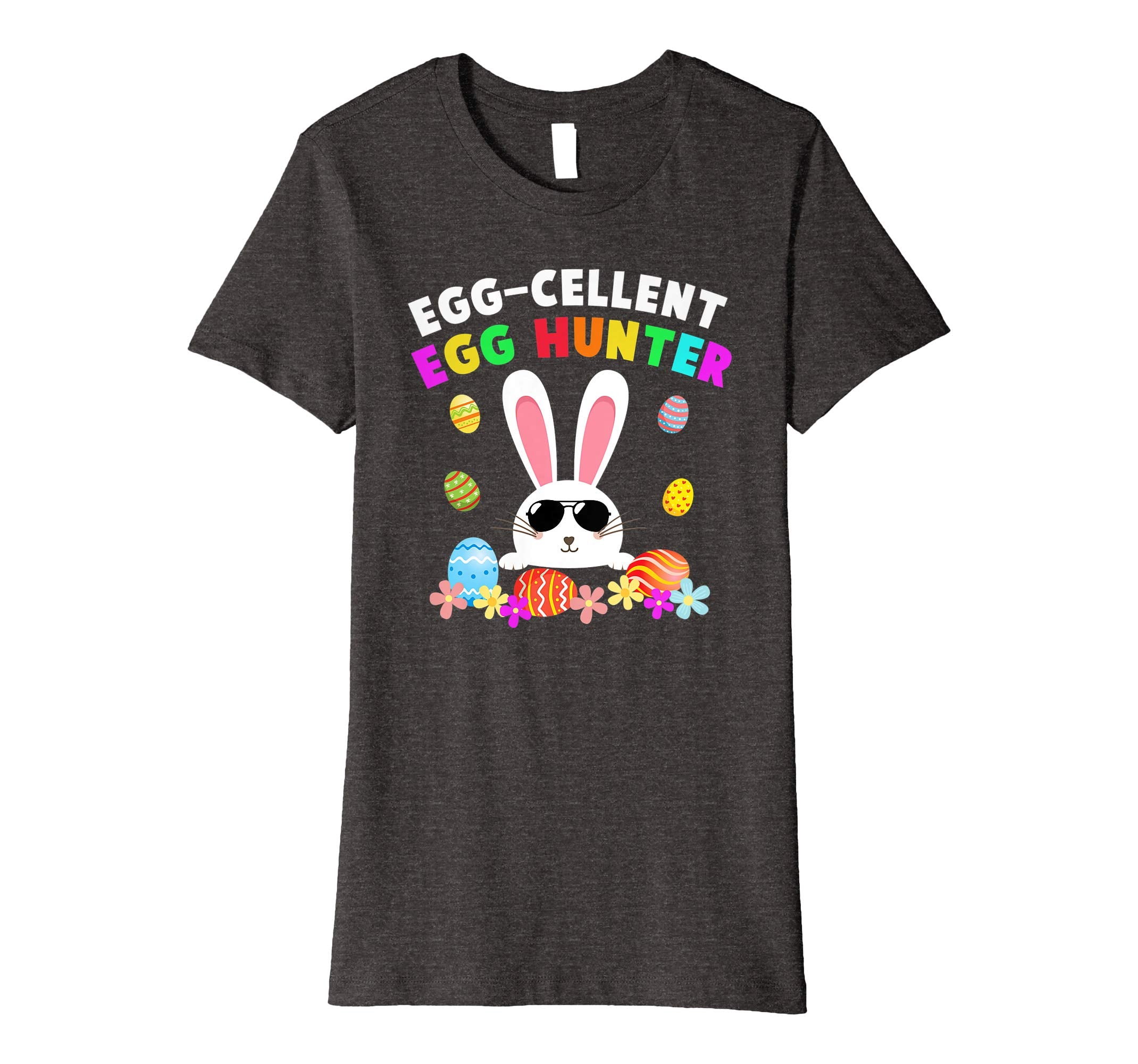 Egg-cellent Egg Hunter Easter T-Shirt Boys Girls Bunny Gift