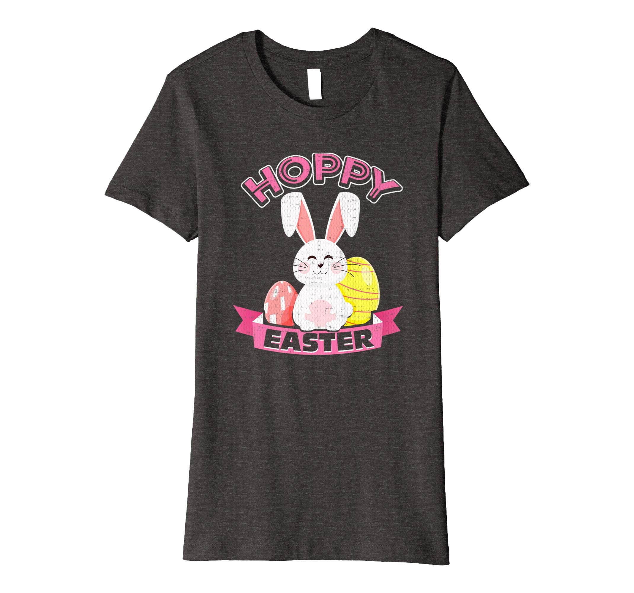 Hoppy Easter Bunny Cute Happy Easter Egg Holiday Tshirt