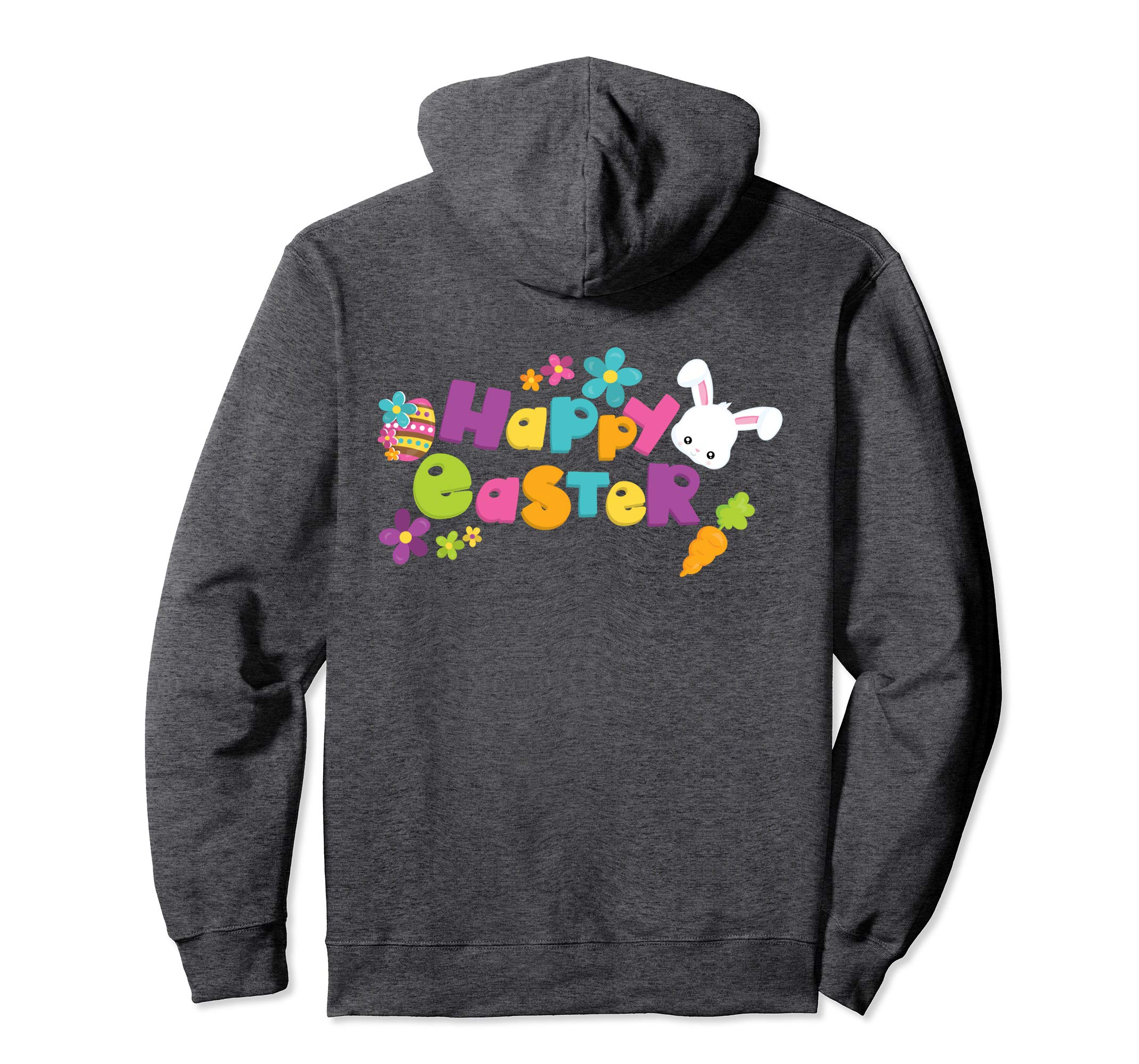 Happy Easter Shirt Cute Bunny Flower Carrots Hoody Hoodie