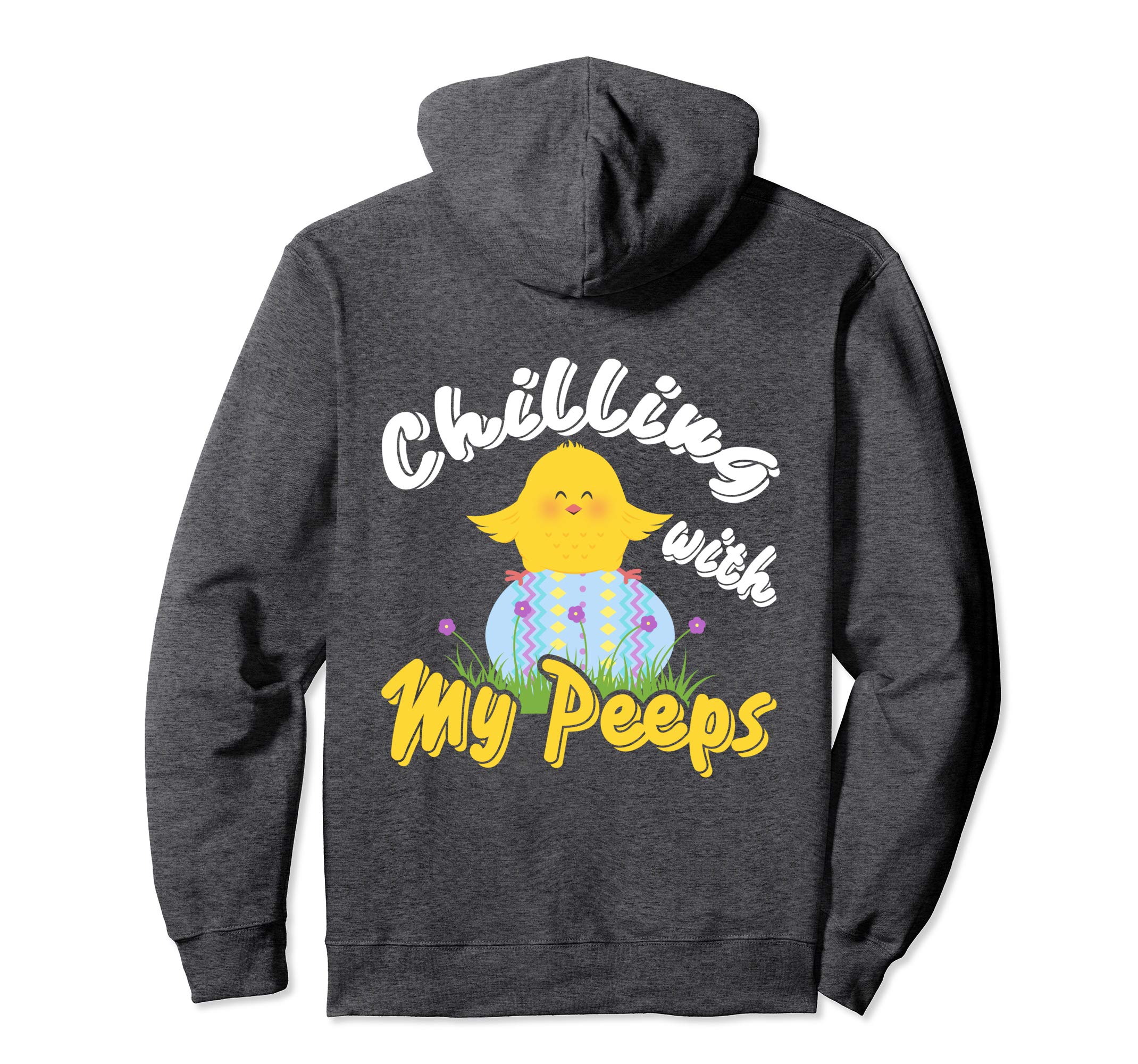 Easter Shirt for Boys Girls Chilling with My Peeps hoodie