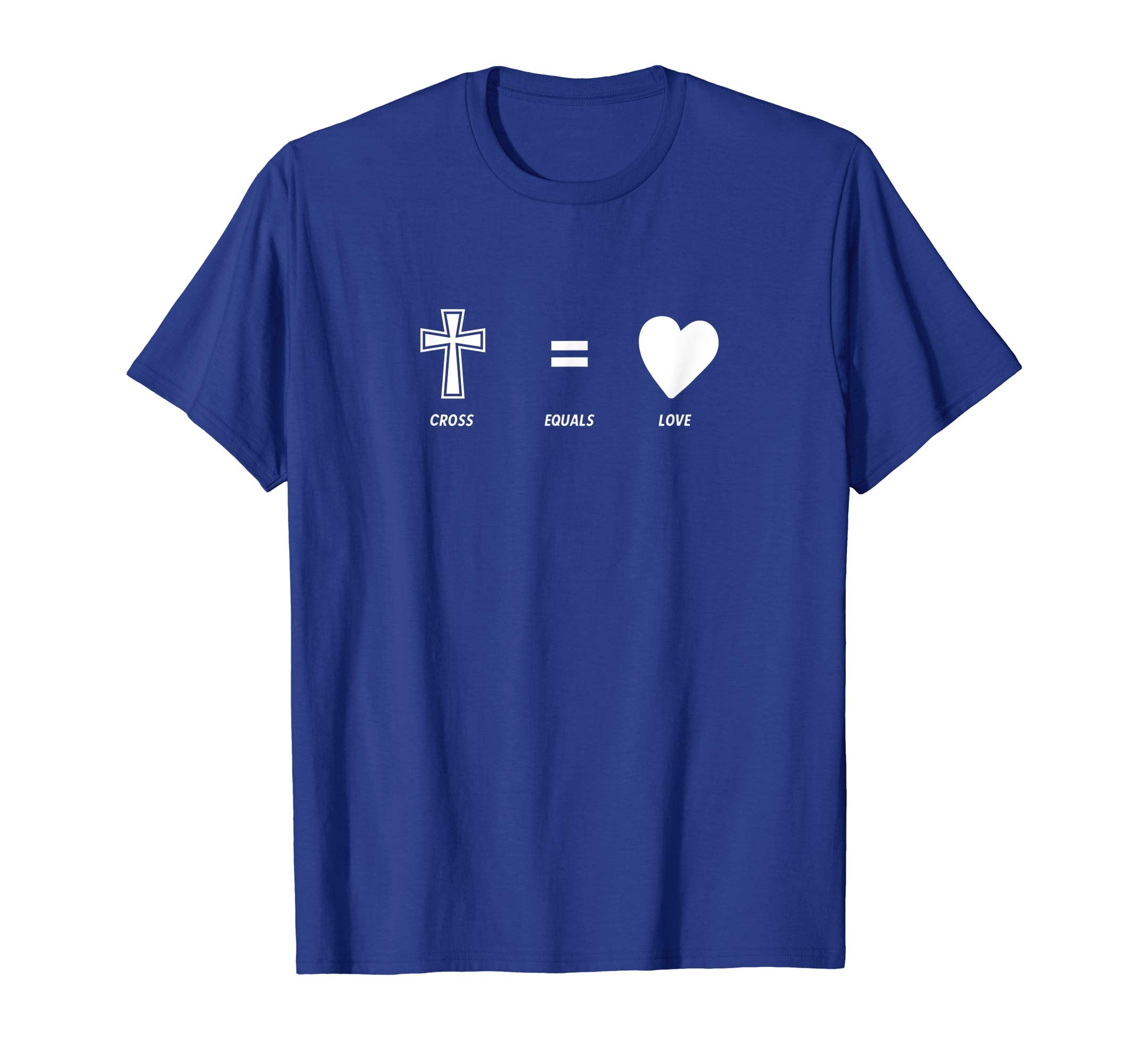 Cross Equals Love Inspiring Easter Christian Gift Shirt