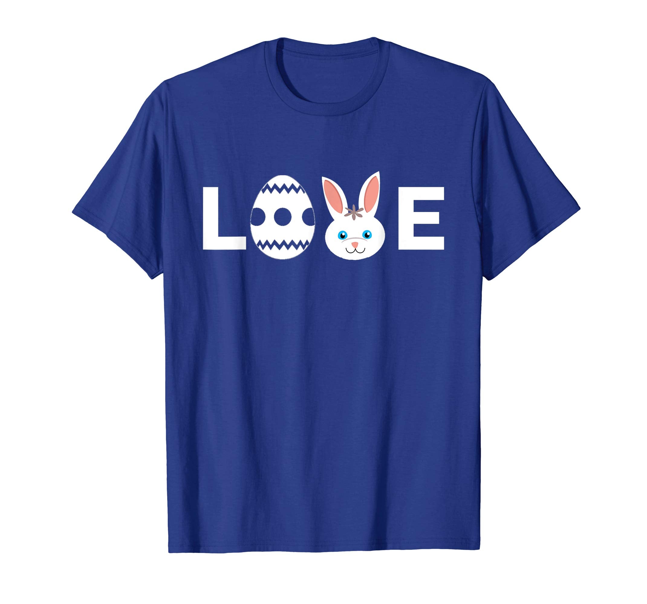 Love Egg And Bunny Face Easter Holiday Pascha Cool T-Shirt