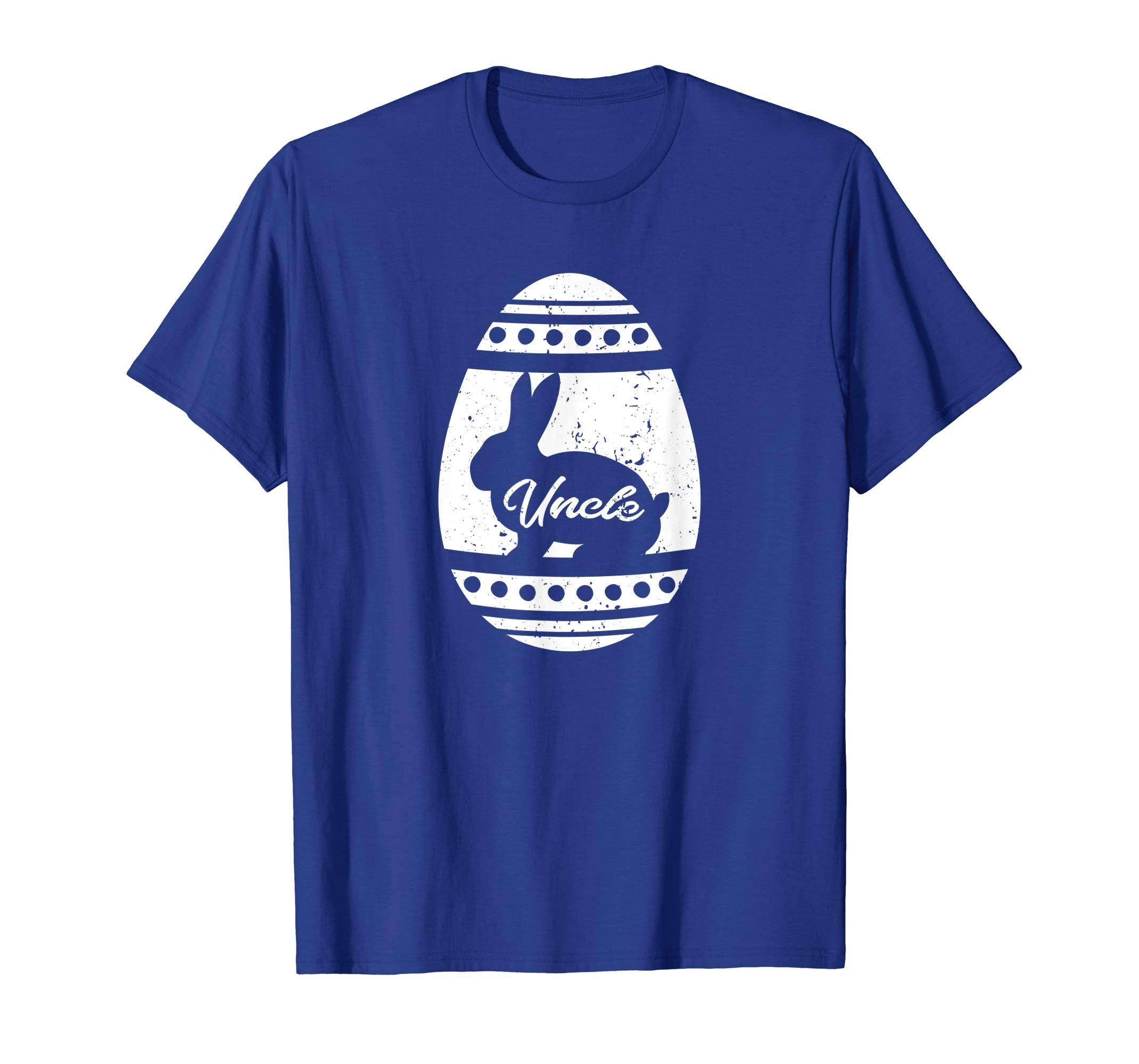 Mens Uncle Rabbit Easter Egg T-Shirt Easter Rabbit Gift for Uncle