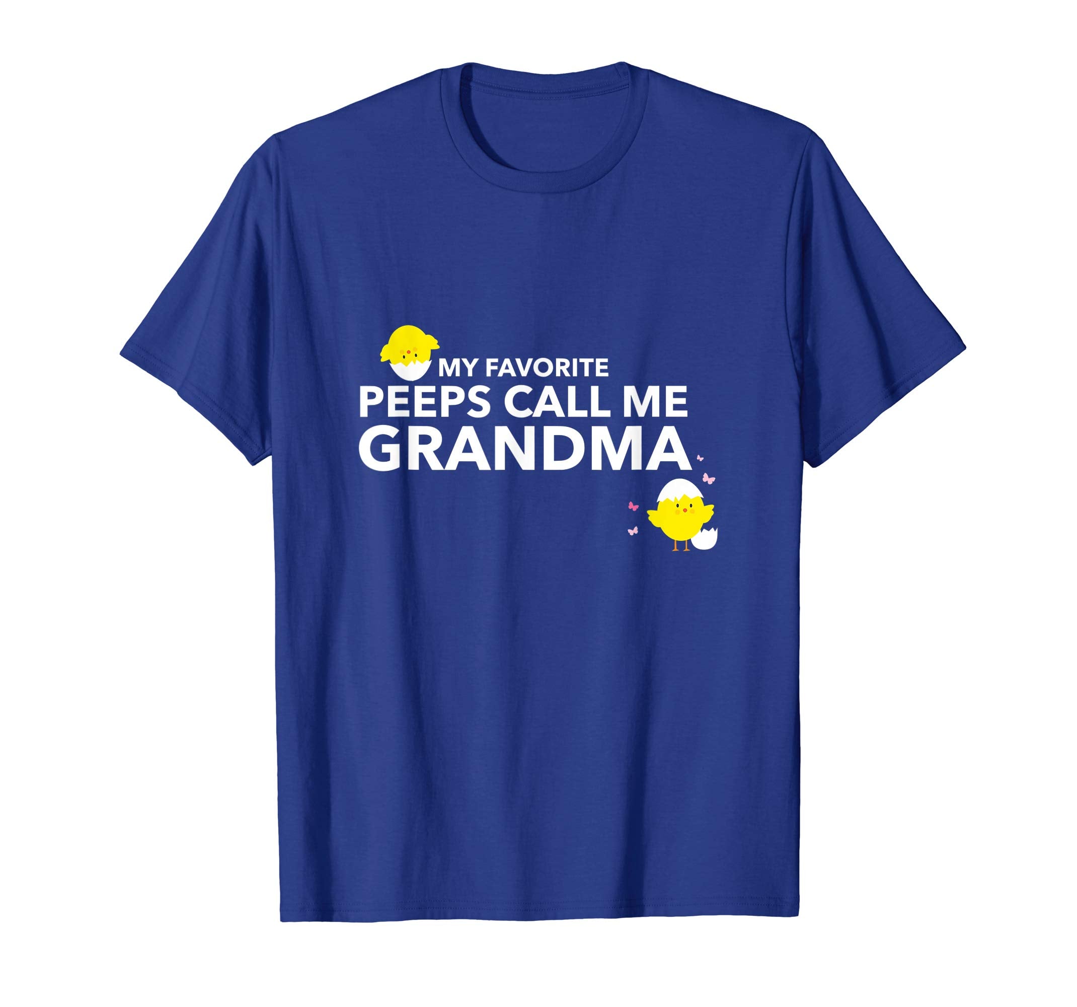 My Favorite Peeps Call Me Grandma Grandkids Easter T-Shirt