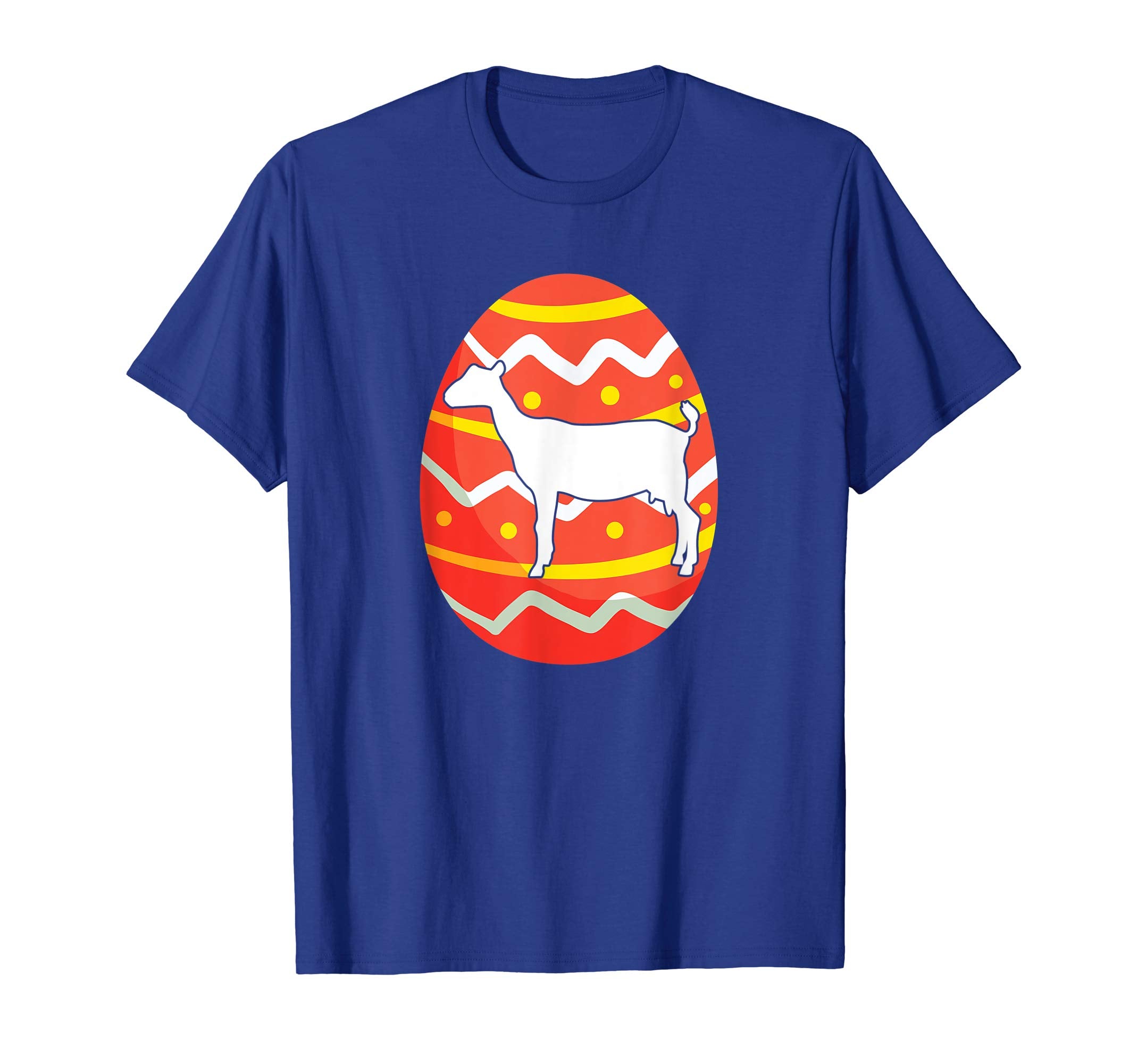 Happy Goat Easter Bunny Egg T-Shirt for Kids Boys Girls