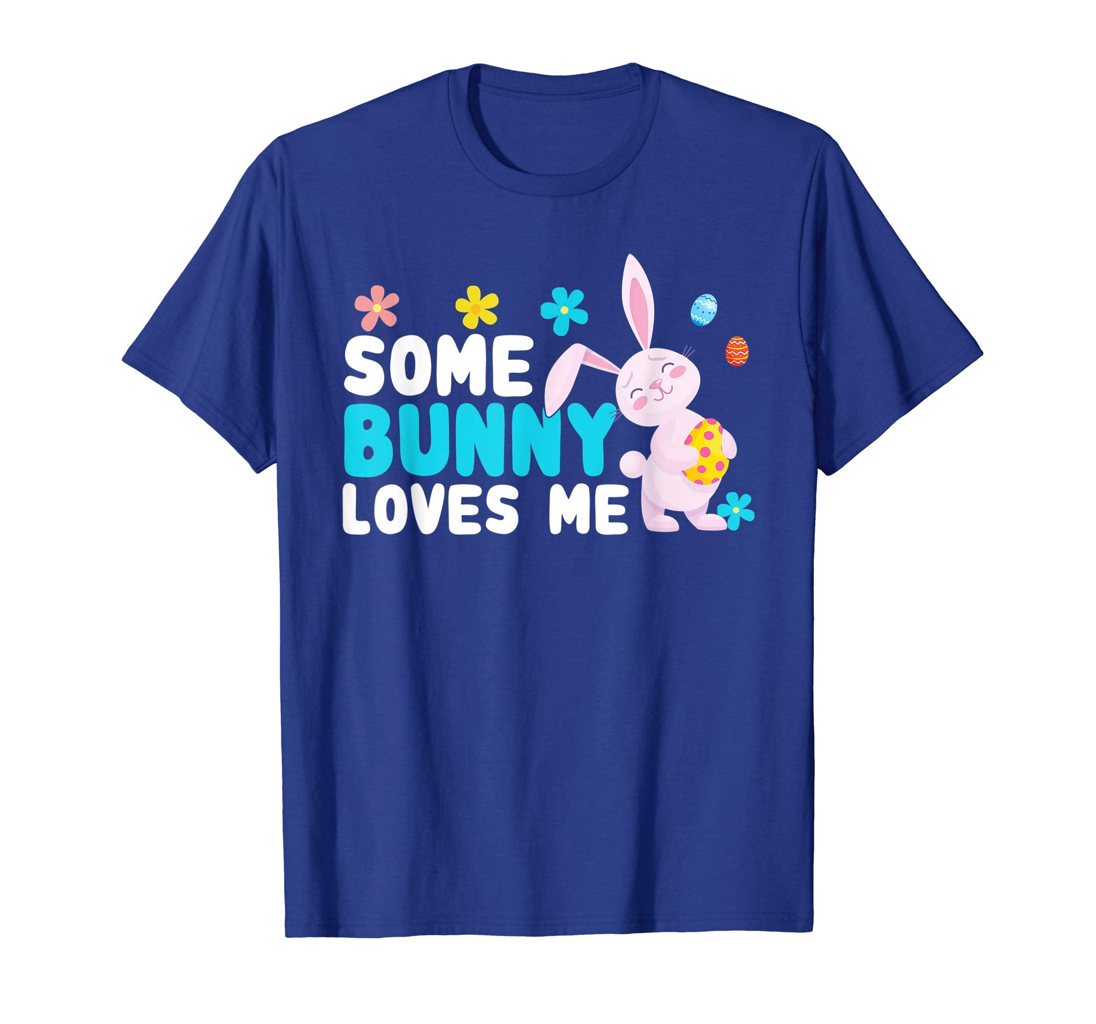 Easter T-Shirt Some Bunny Loves Me Cute Pun Rabbit