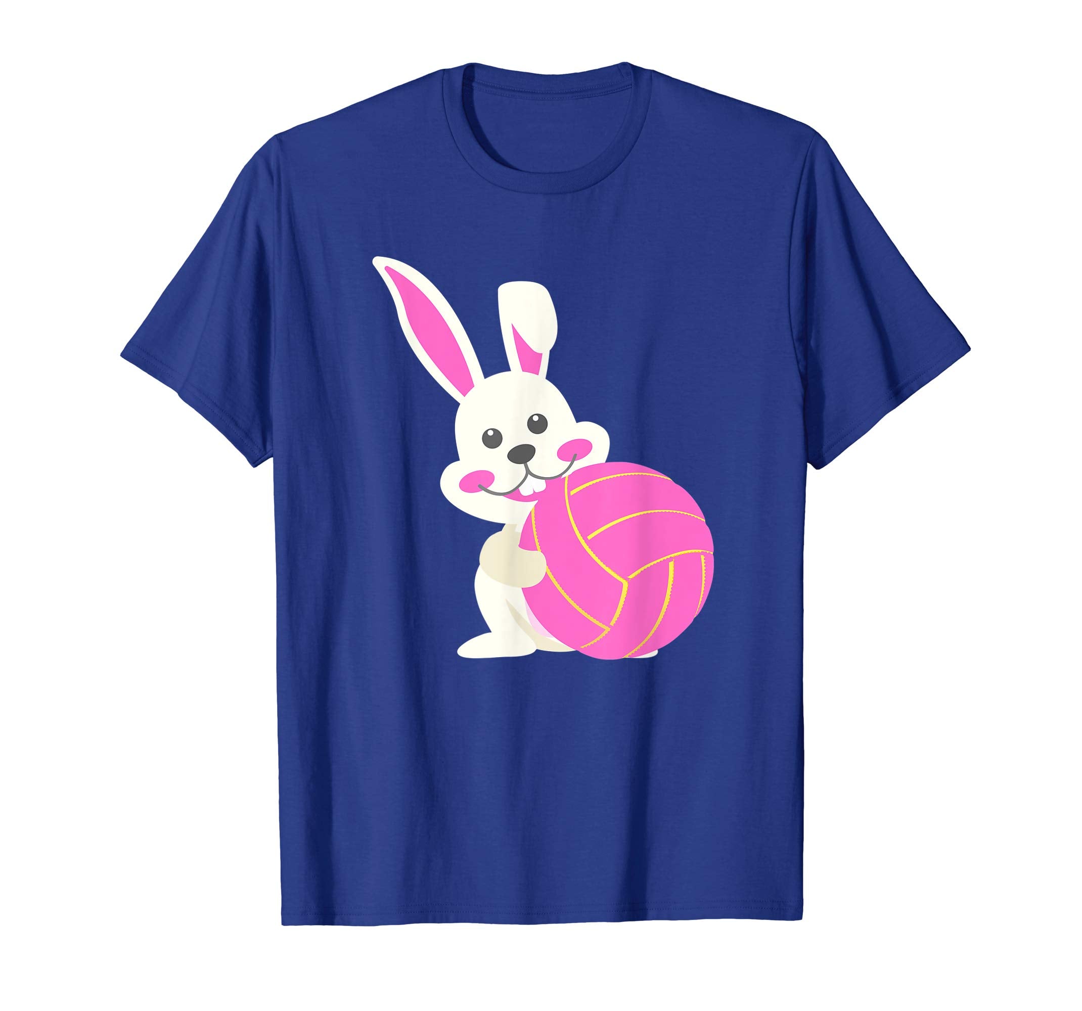 Volleyball Easter Bunny Egg T-Shirt Funny for Kids Boys Girl