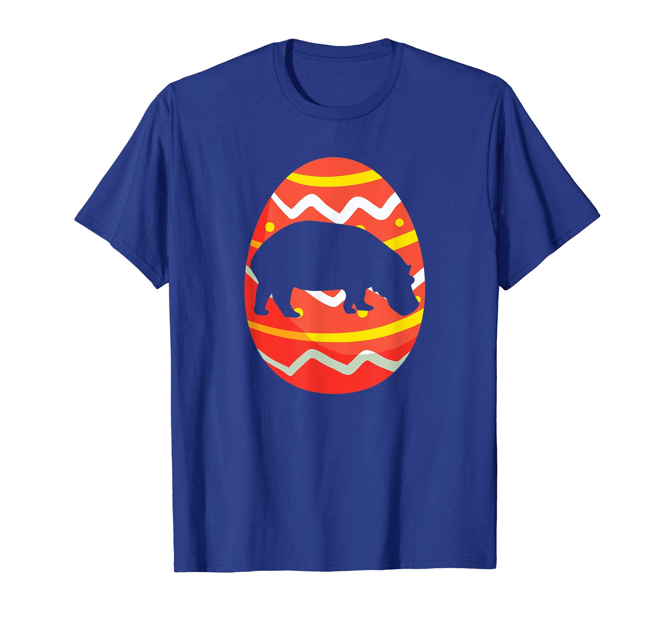 Funny Hippo Easter Eggs T-Shirt Gifts for Kids Boys Girls
