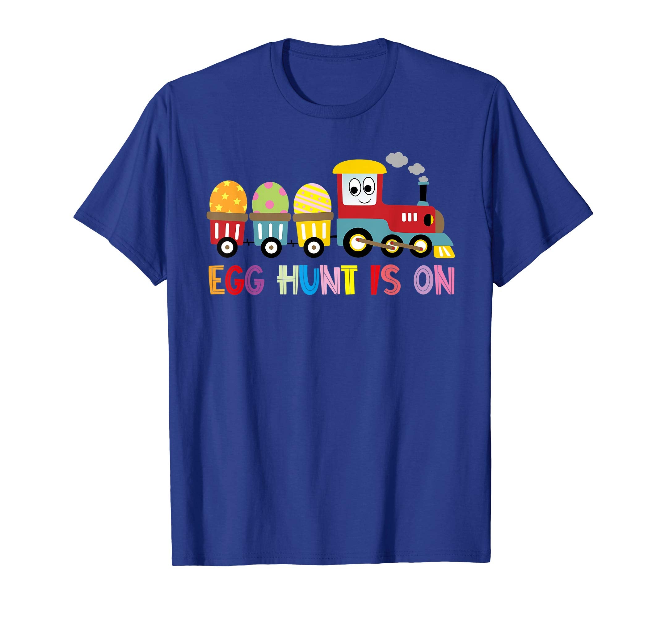 Happy Easter Train Egg Hunt Is On Kids Boys Girls Shirt Gift