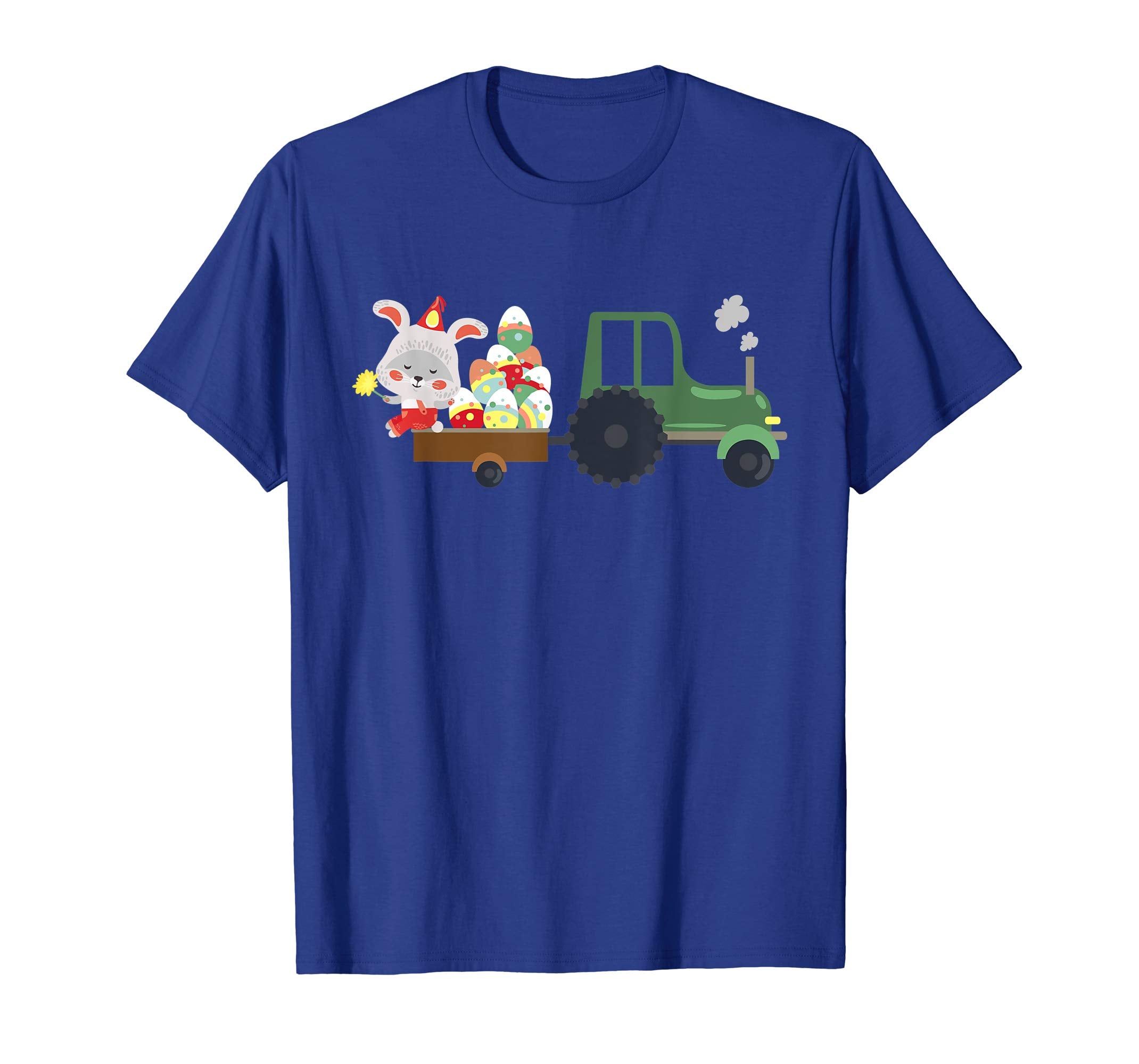 Easter Egg Tractor Cute Bunny T Shirt Funny Easter Gift
