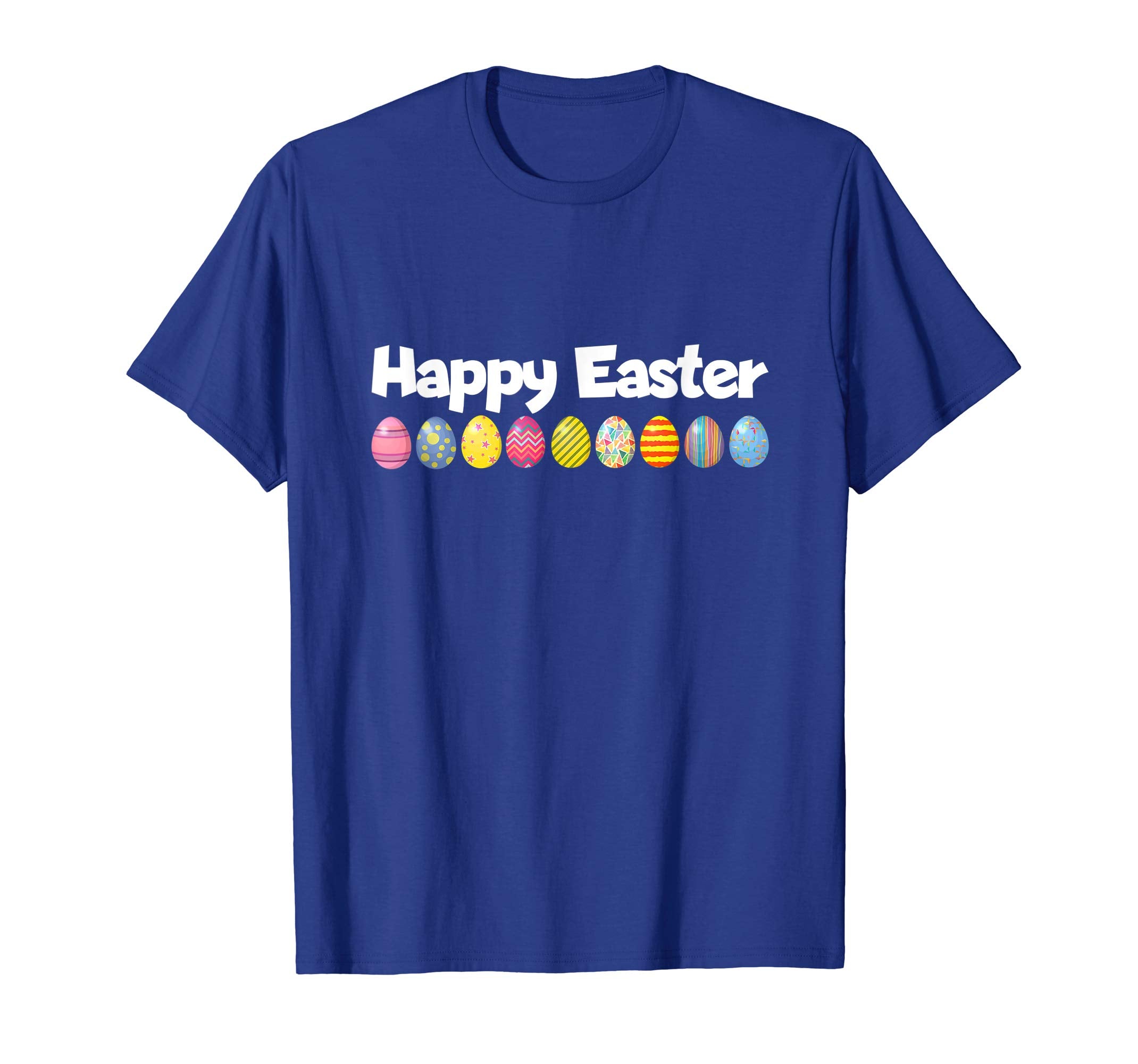 Happy Easter with Colorful Eggs T-Shirt Gift Idea