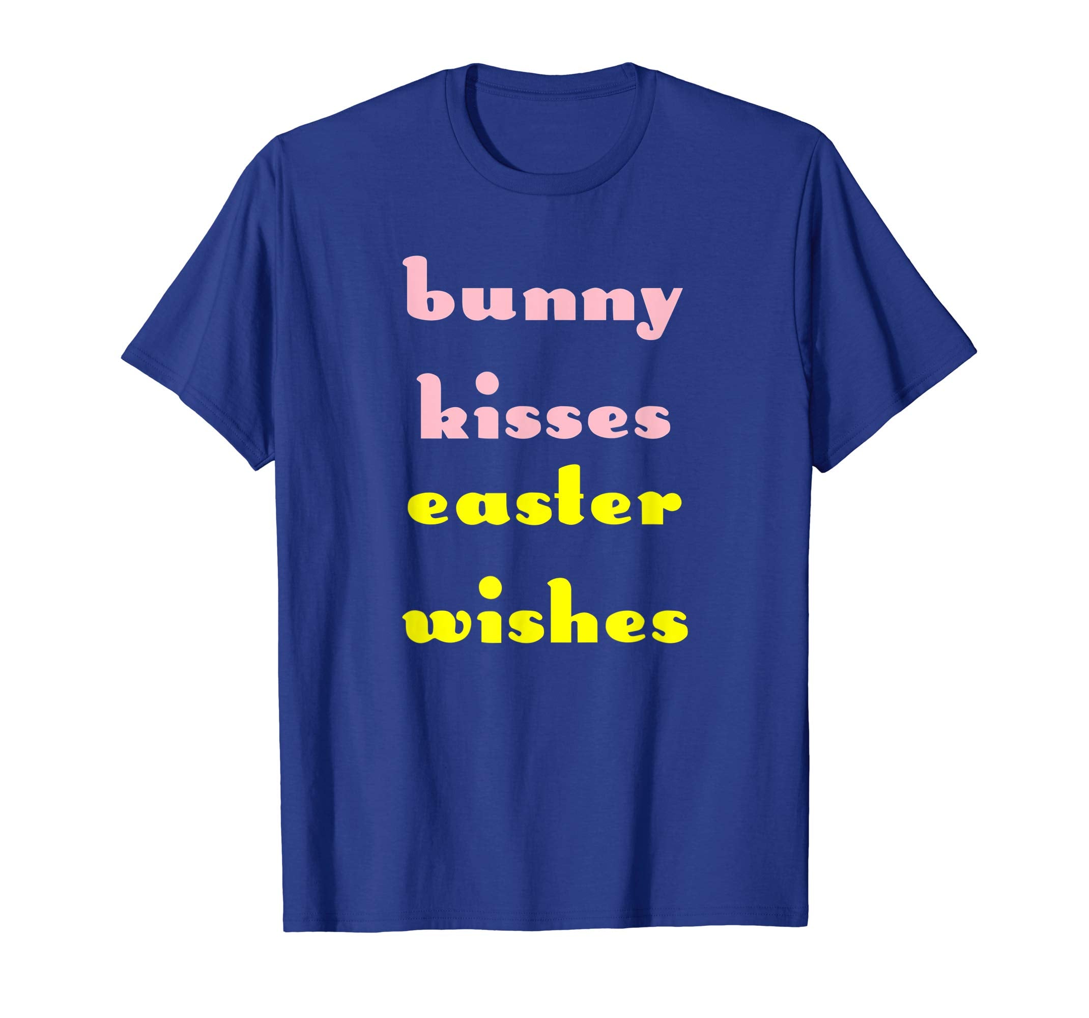 Bunny Kisses Easter Wishes T Shirt Easter Day Funny Gift