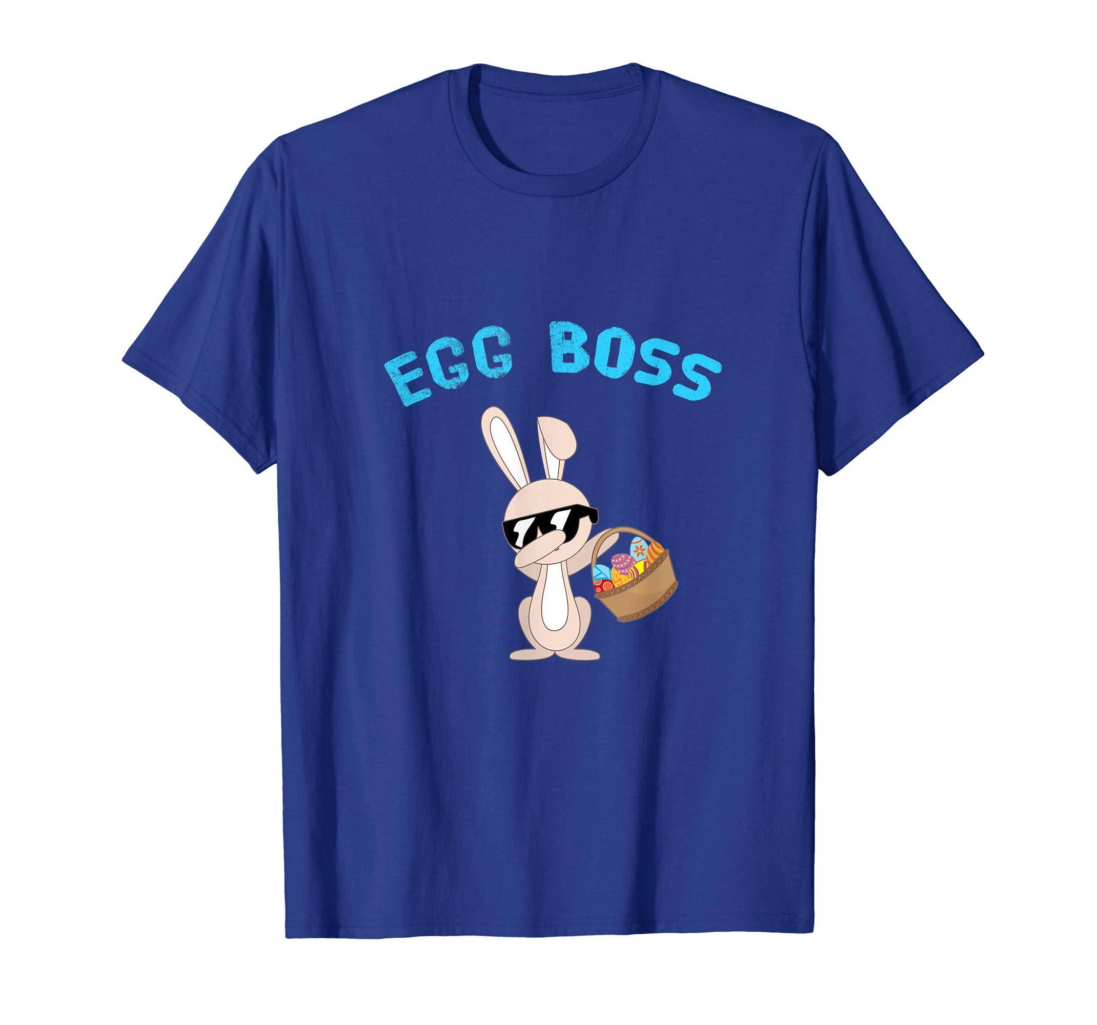 Easter Bunny Eggs Boss T shirt Gifts for Kids Boys Girls