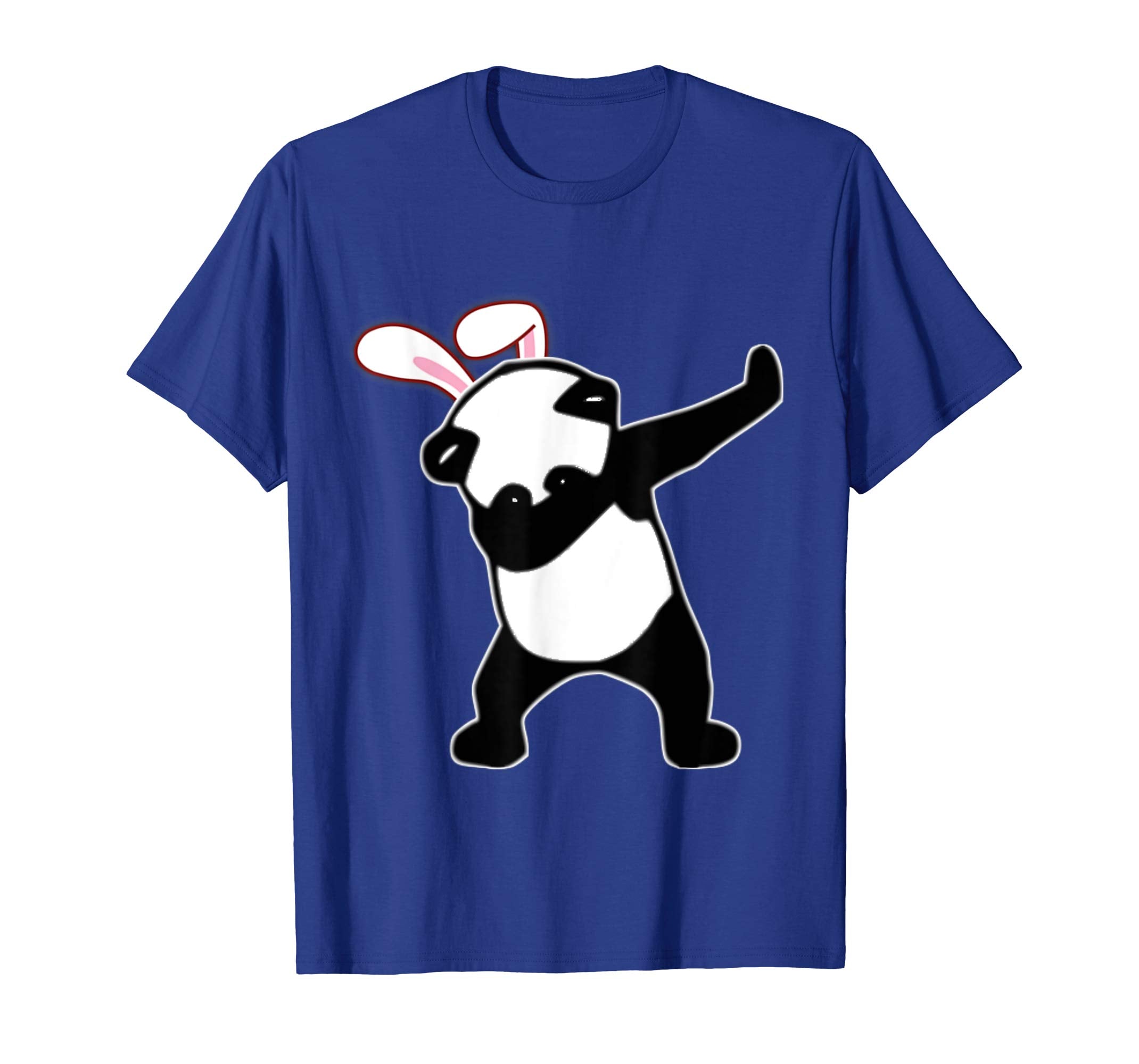 Easter Bunny Dabbing Panda Bear Tshirt Rabbit Ears Gift