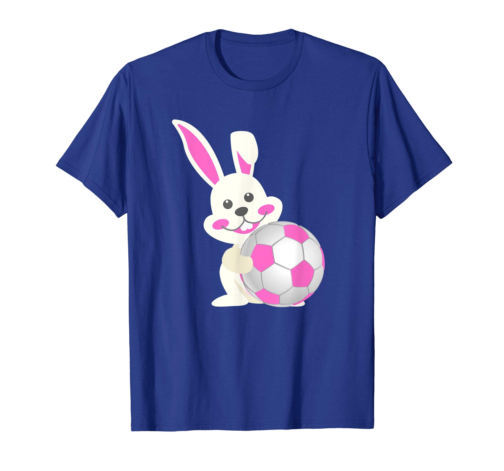 Funny Easter Bunny with Football T-Shirt Gifts for Kids Boys