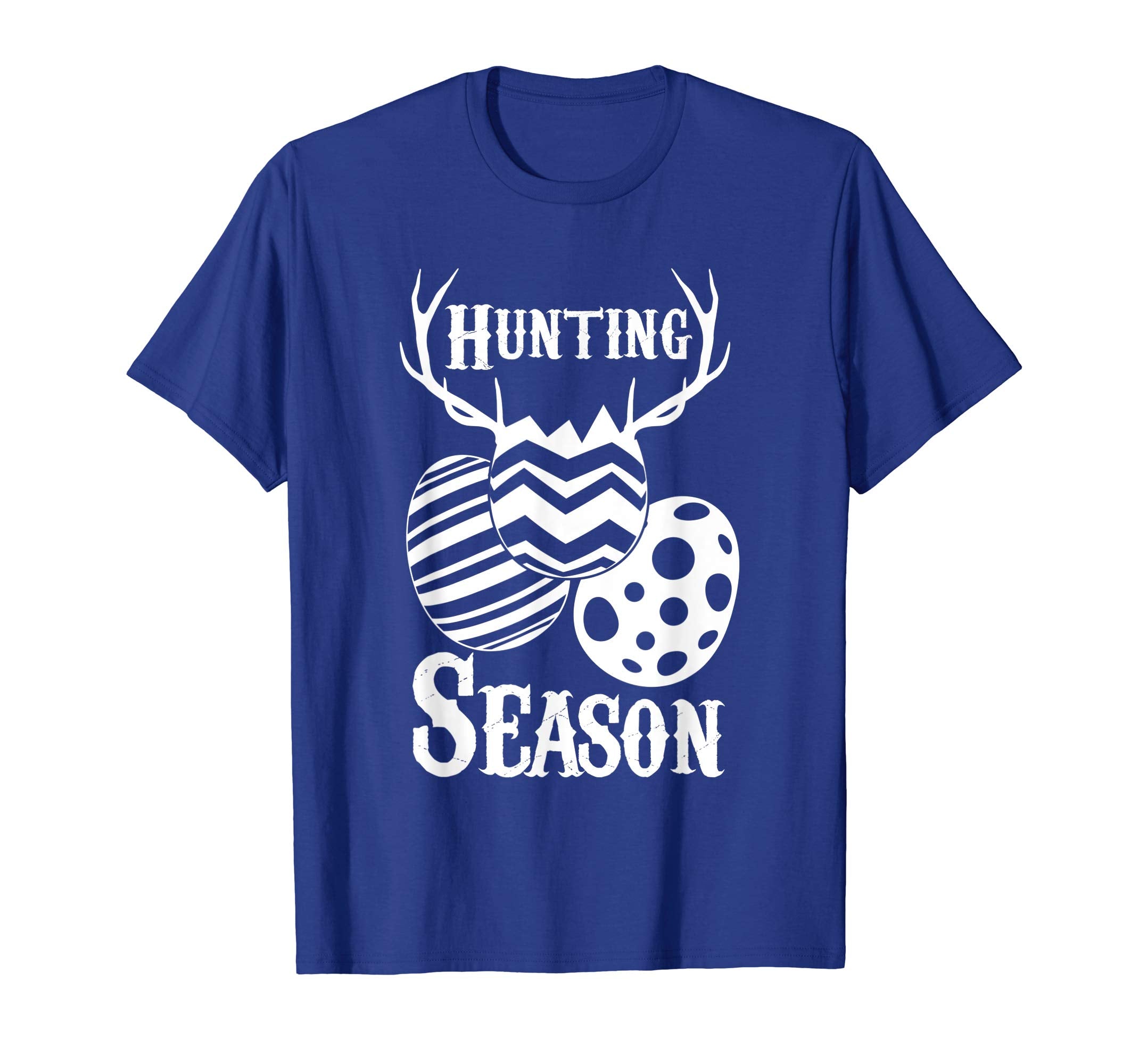Hunting Season Funny Easter Eggs Deer Antlers T-Shirt