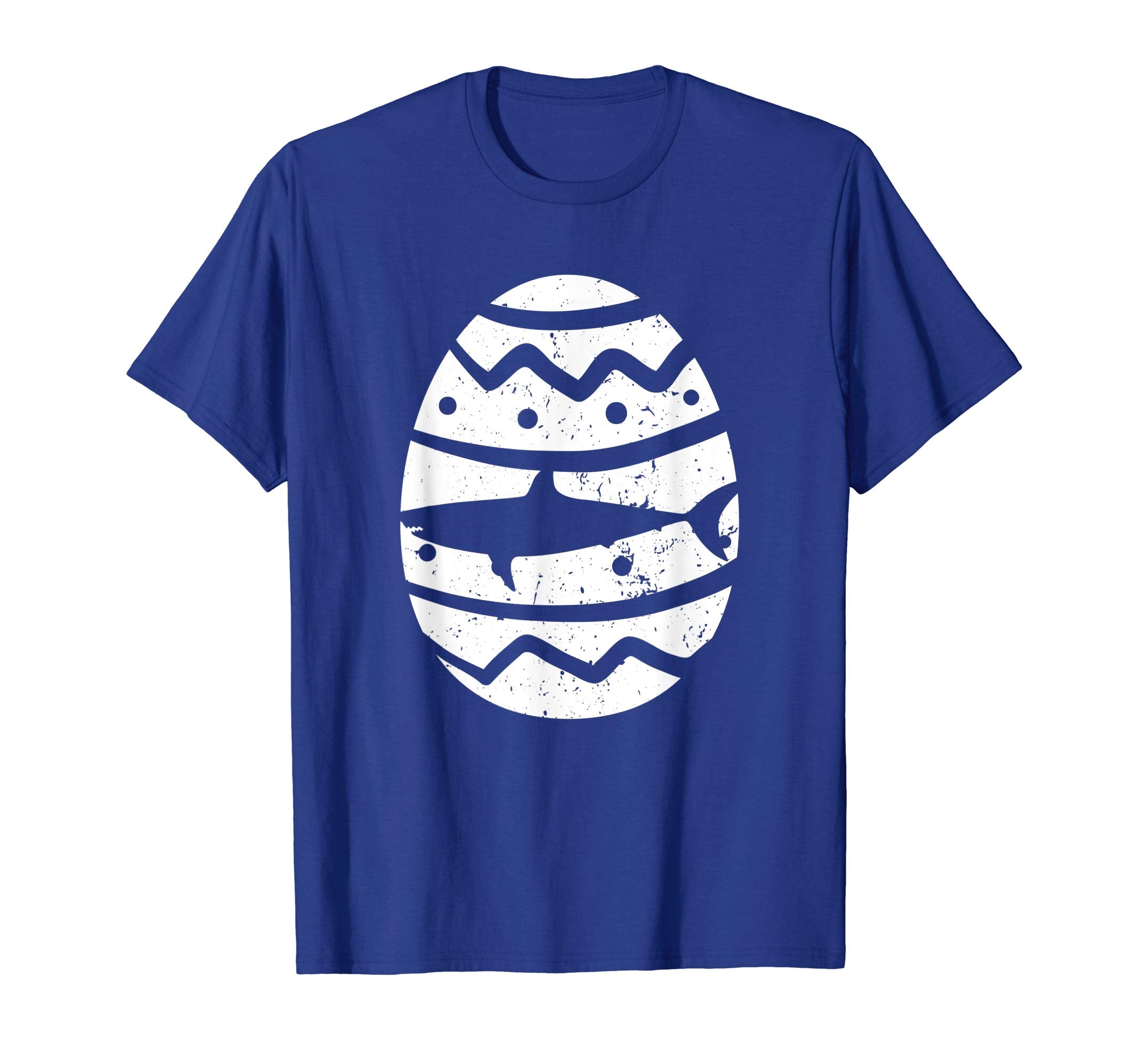 Vintage Shark Easter Egg T-Shirt Shark Easter Gift