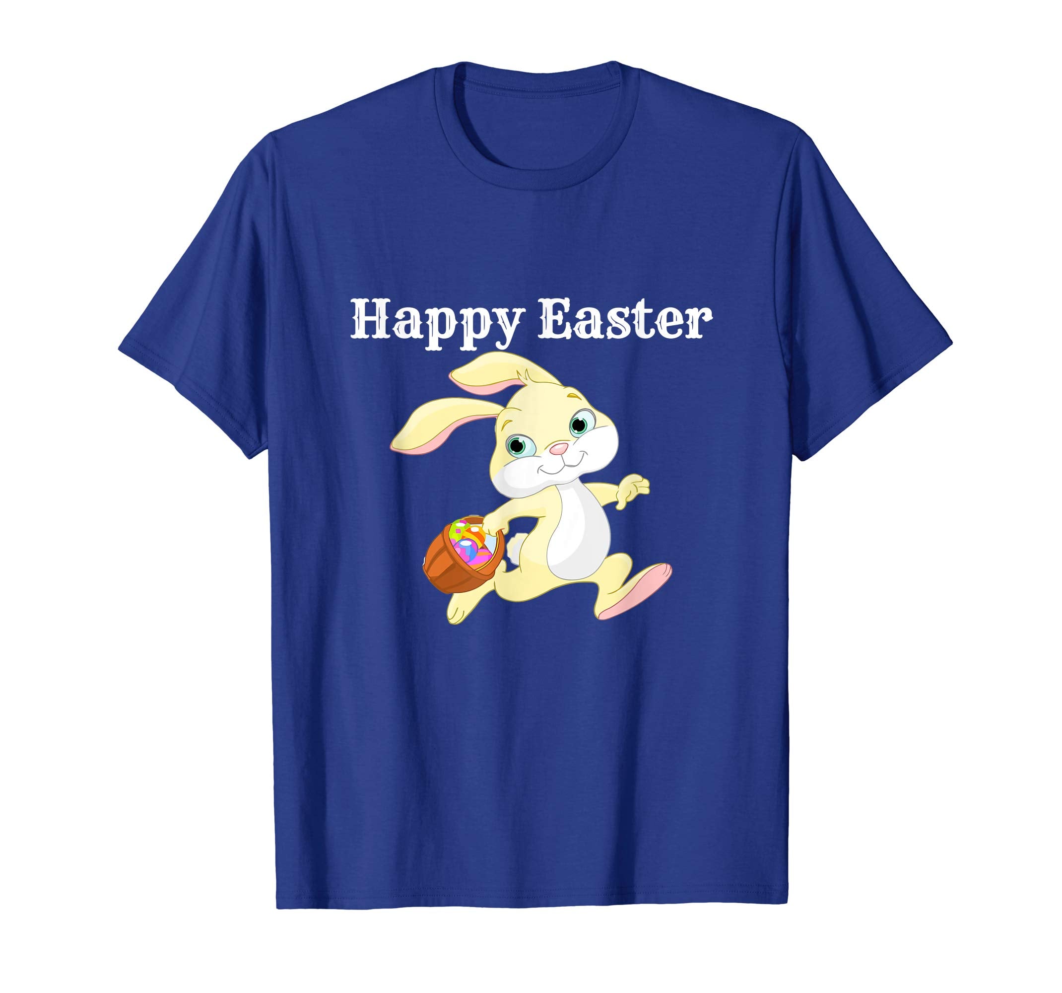 Happy Easter Spring Bunny Easter Egg Basket Cute T-Shirt