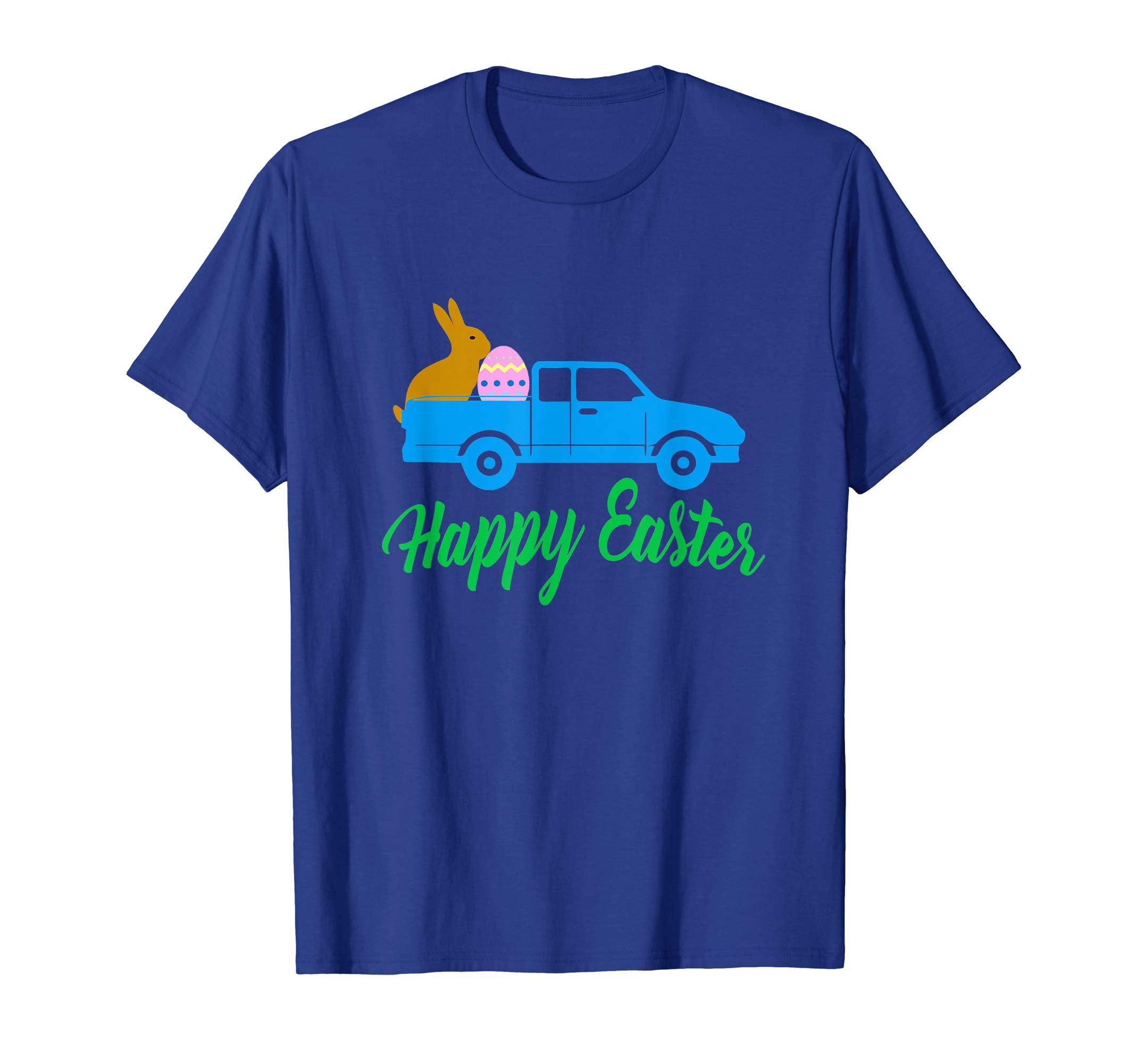 Vintage Truck with Easter Eggs Happy Easter T-Shirt