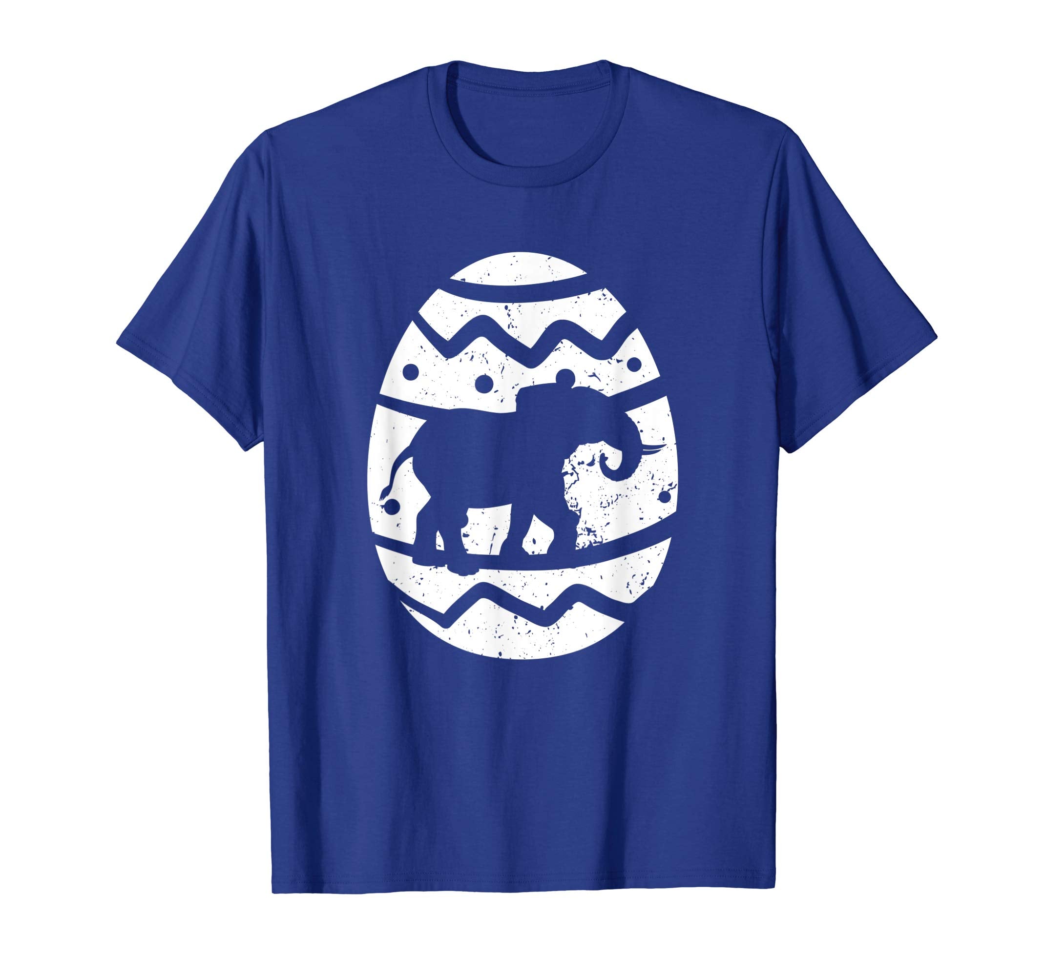 Vintage Elephant Happy Easter Egg T-Shirt Easter Gift