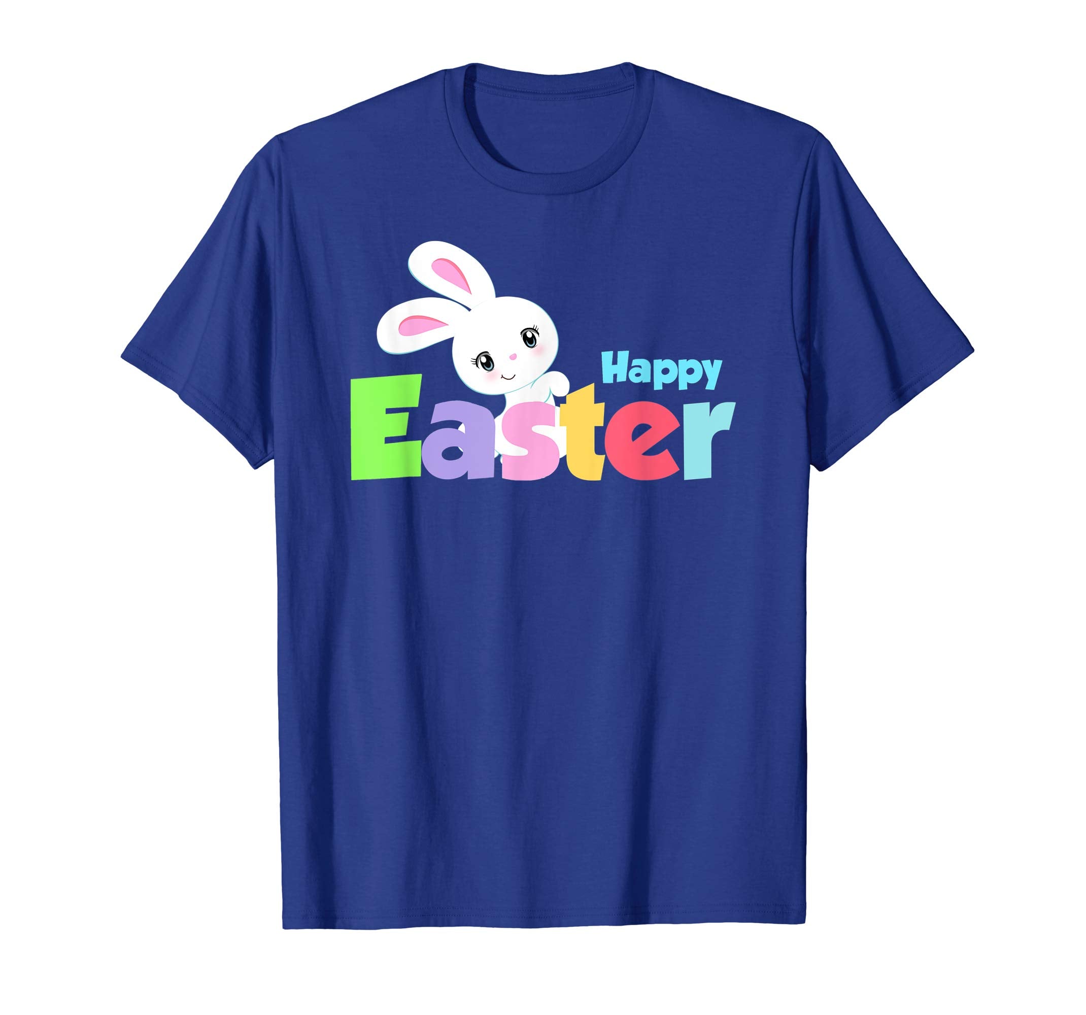 HAPPY EASTER Bunny T-Shirt Girls Kids Toddlers Love Bunnies