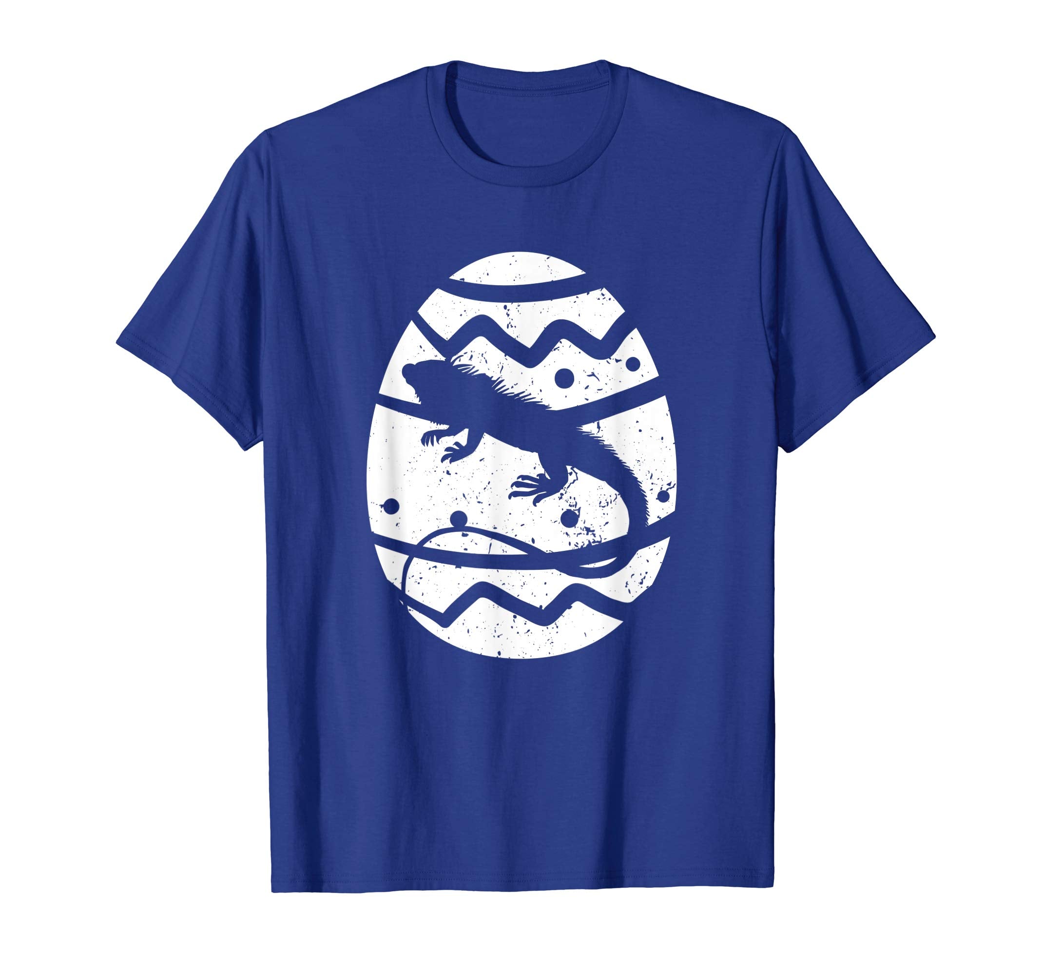 Vintage Iguana Happy Easter Egg T-Shirt Iguana Easter Gift