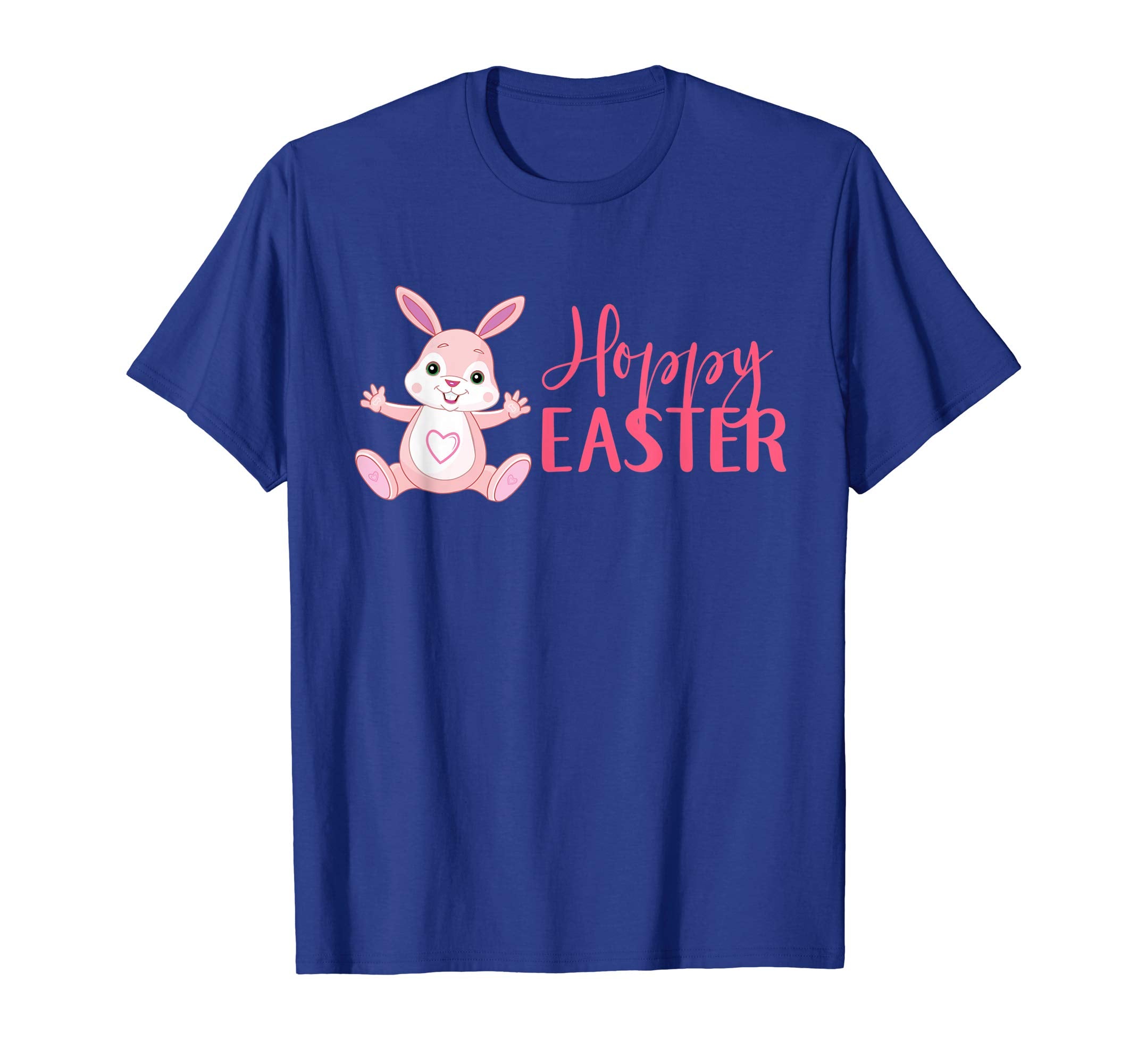 Cute Pink Bunny Hoppy Easter Shirt - Rabbit Happy Easter