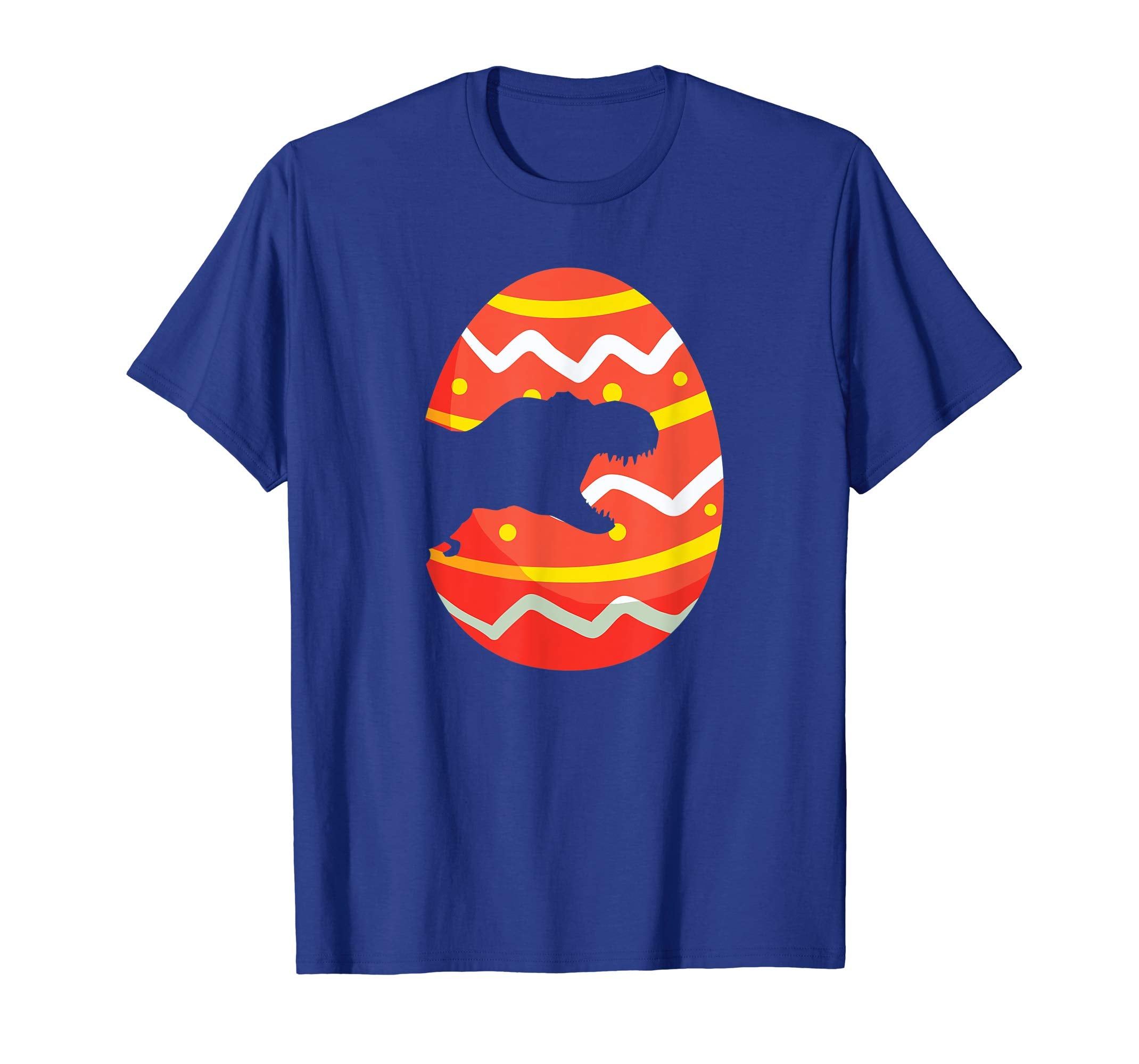 Dinosaur T-Rex Easter Egg T-Shirt Gifts for Kids Boys Girls