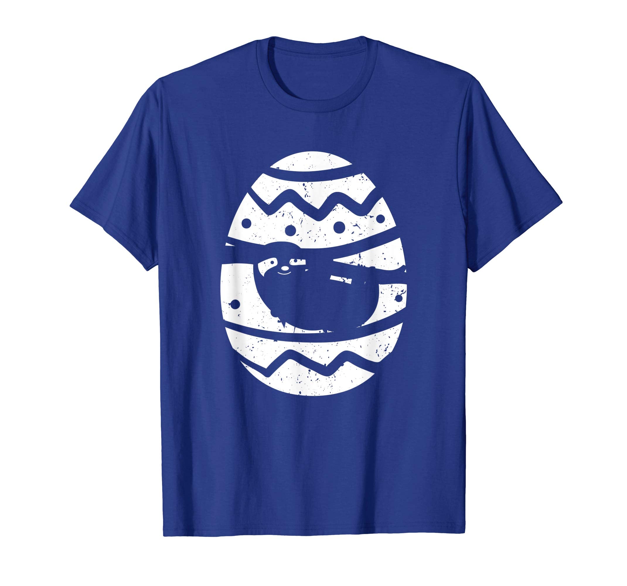 Vintage Sloth Easter Egg T-Shirt Sloth Easter Gift